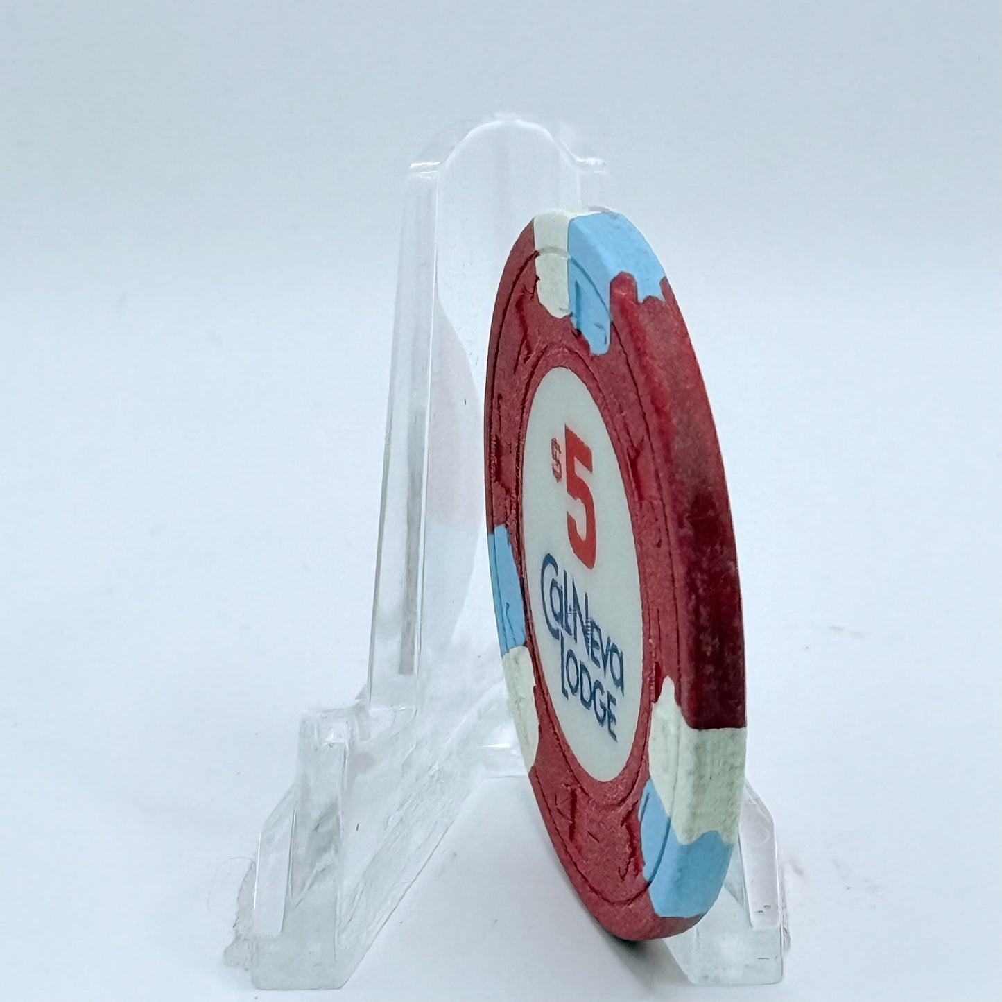 Cal-Neva Lodge Lake Tahoe Nevada 1988 $5 Casino Chip N4992