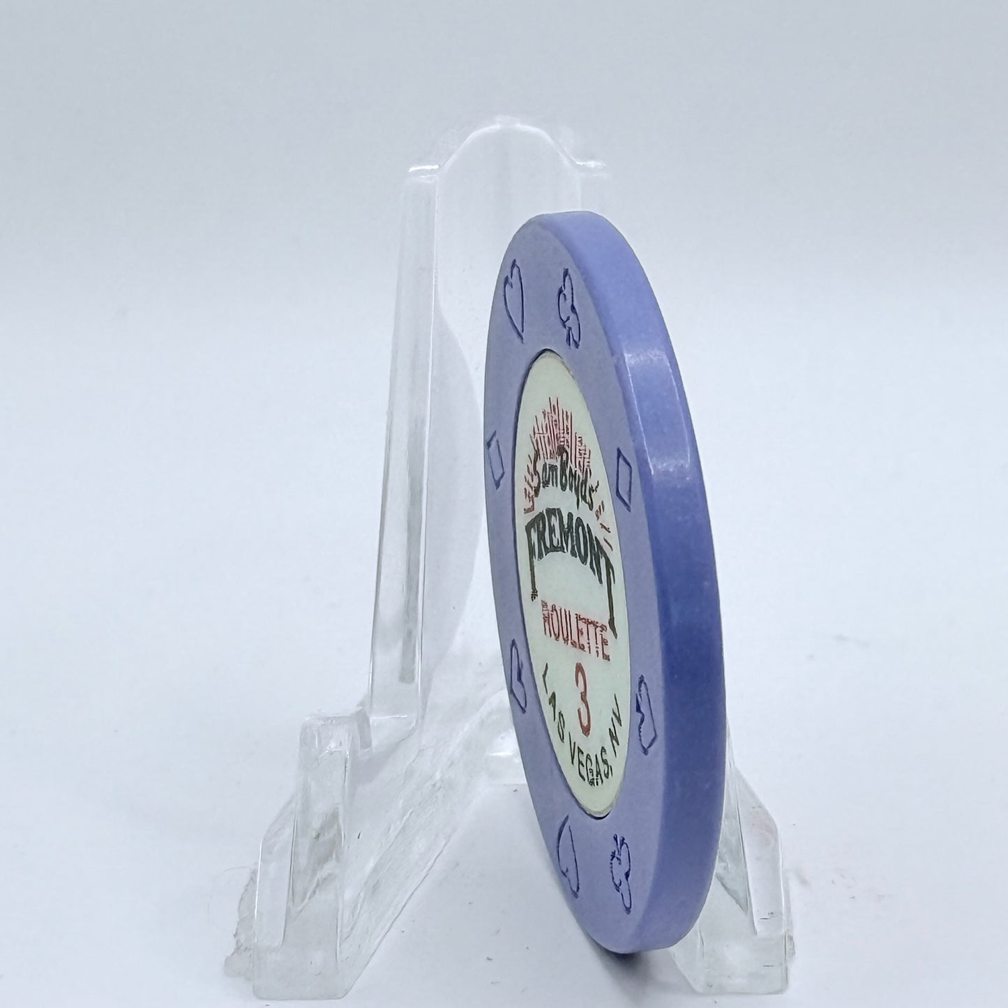 Fremont Las Vegas Nevada 1990s Series 183 Roulette Casino Chip N8397