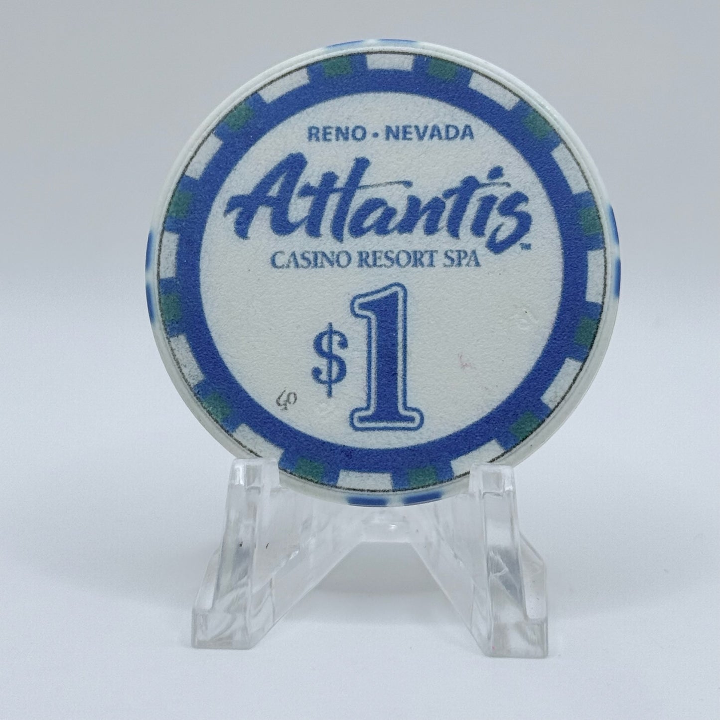 Atlantis Reno Nevada 2017 $1 Casino Chip D2715
