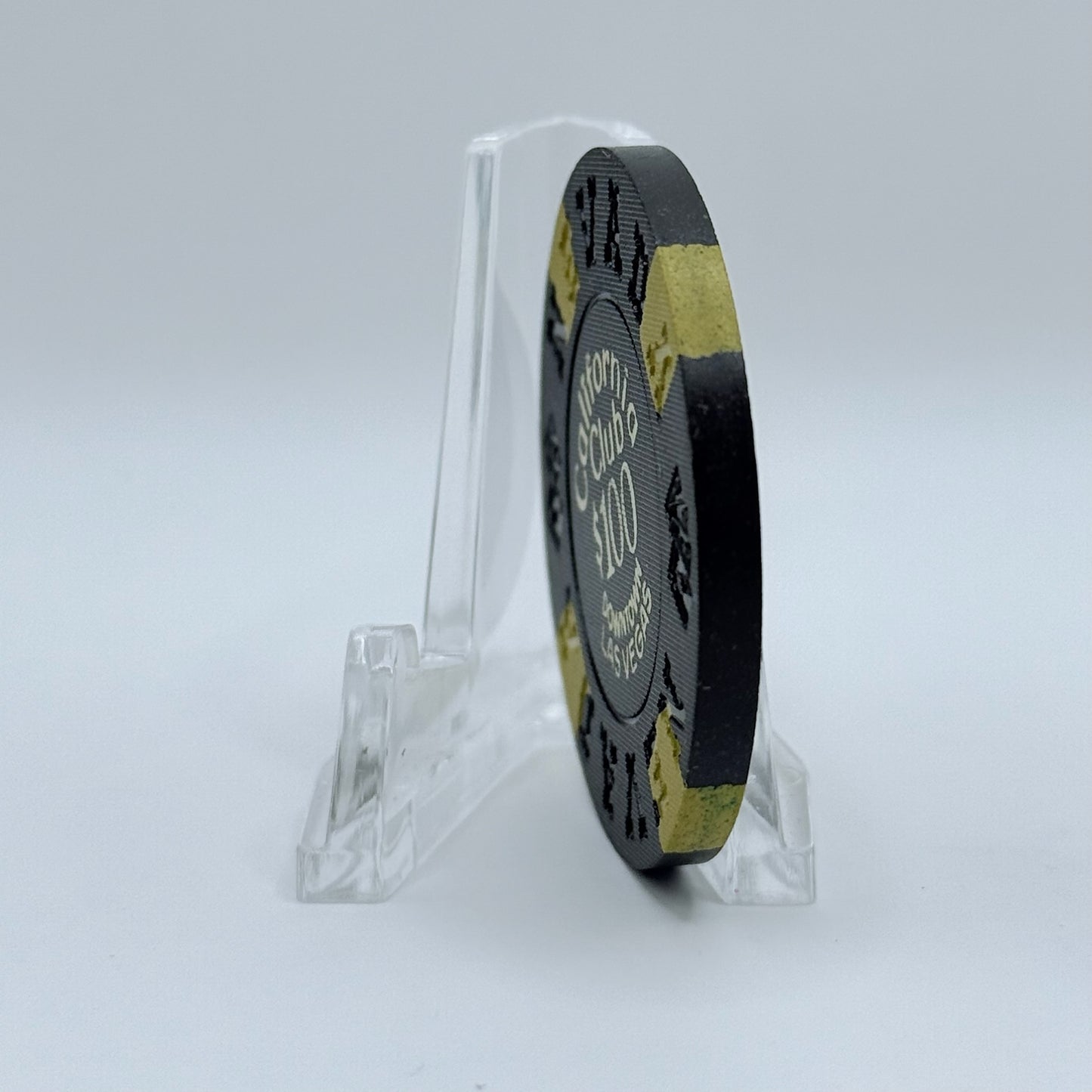 California Club Las Vegas Nevada 1970 $100 Casino Chip N6007