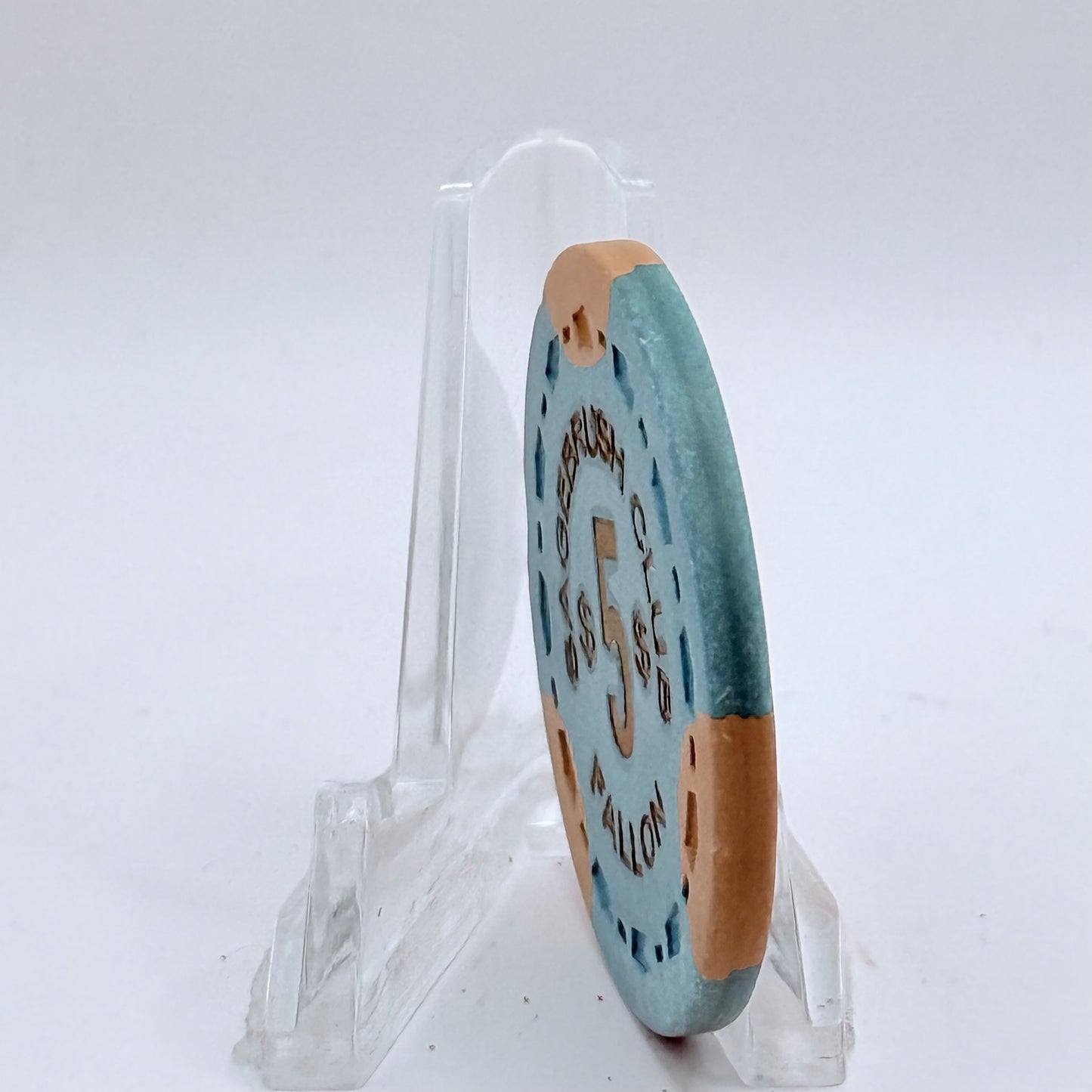 Sagebrush Club Fallon Nevada 1968 $5 Casino Chip N6612