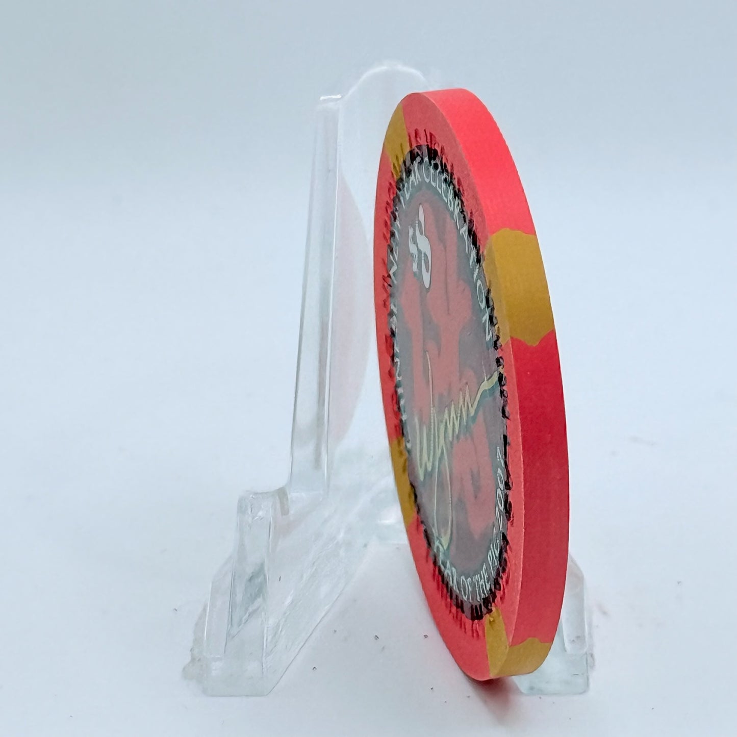 Wynn Las Vegas Nevada 2007 'Year Of The Pig' LE $8 Casino Chip E6072