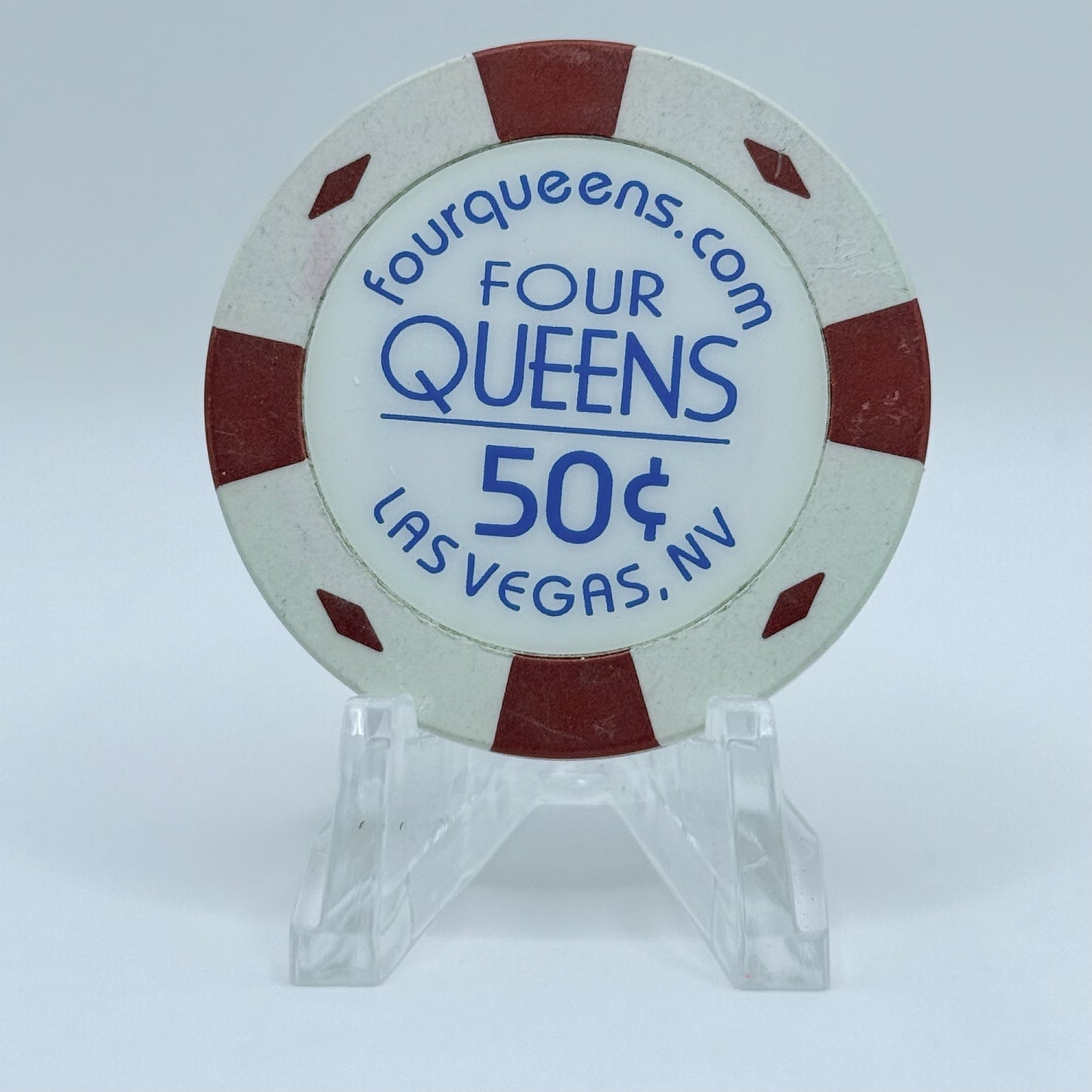 Four Queens Las Vegas Nevada 2002 $0.50 Casino Chip V8522