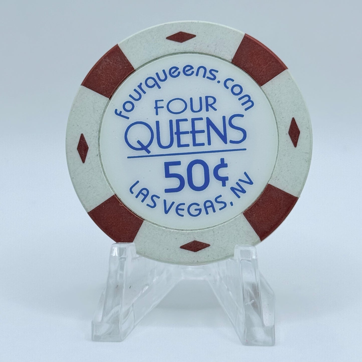 Four Queens Las Vegas Nevada 2002 $0.50 Casino Chip V8522