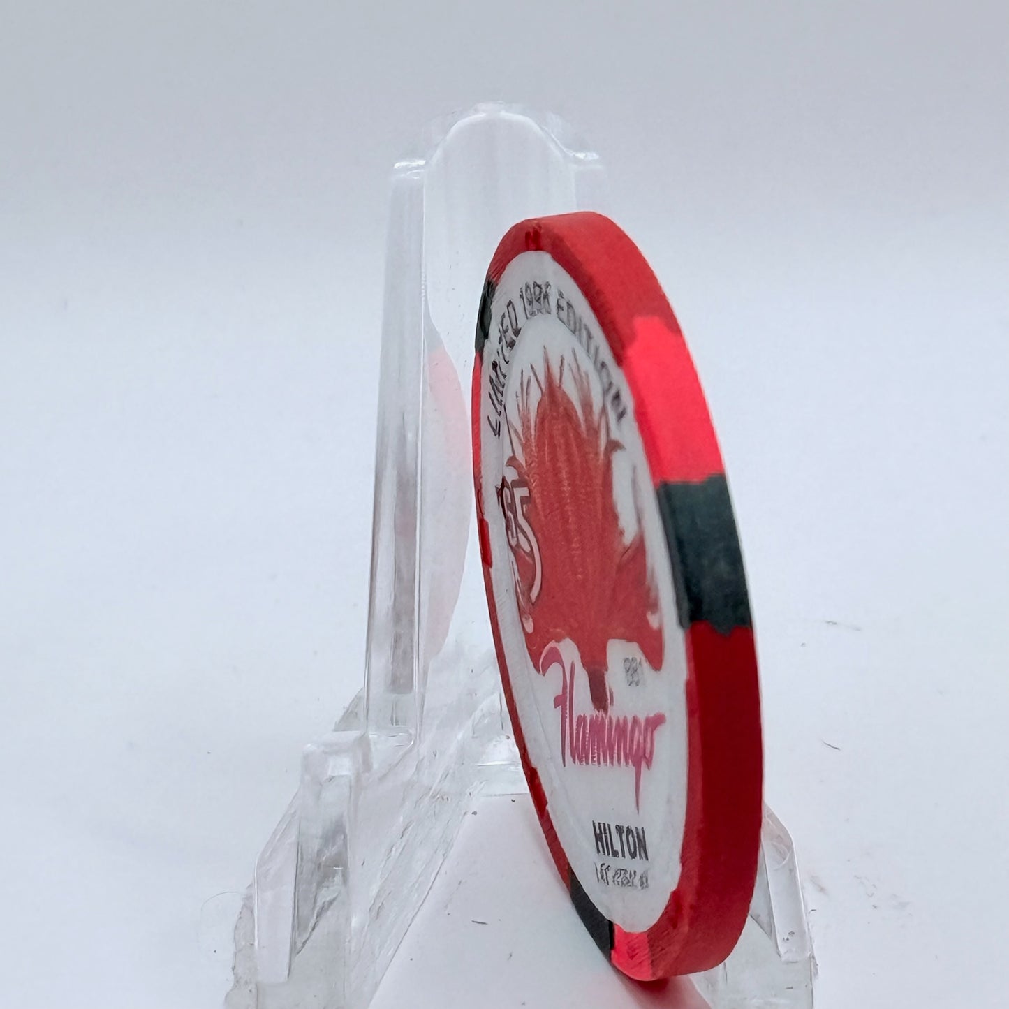 Flamingo Hilton Las Vegas Nevada 1996 '1962 Olds Starfire' Series 2 LE $5 Casino Chip N8266