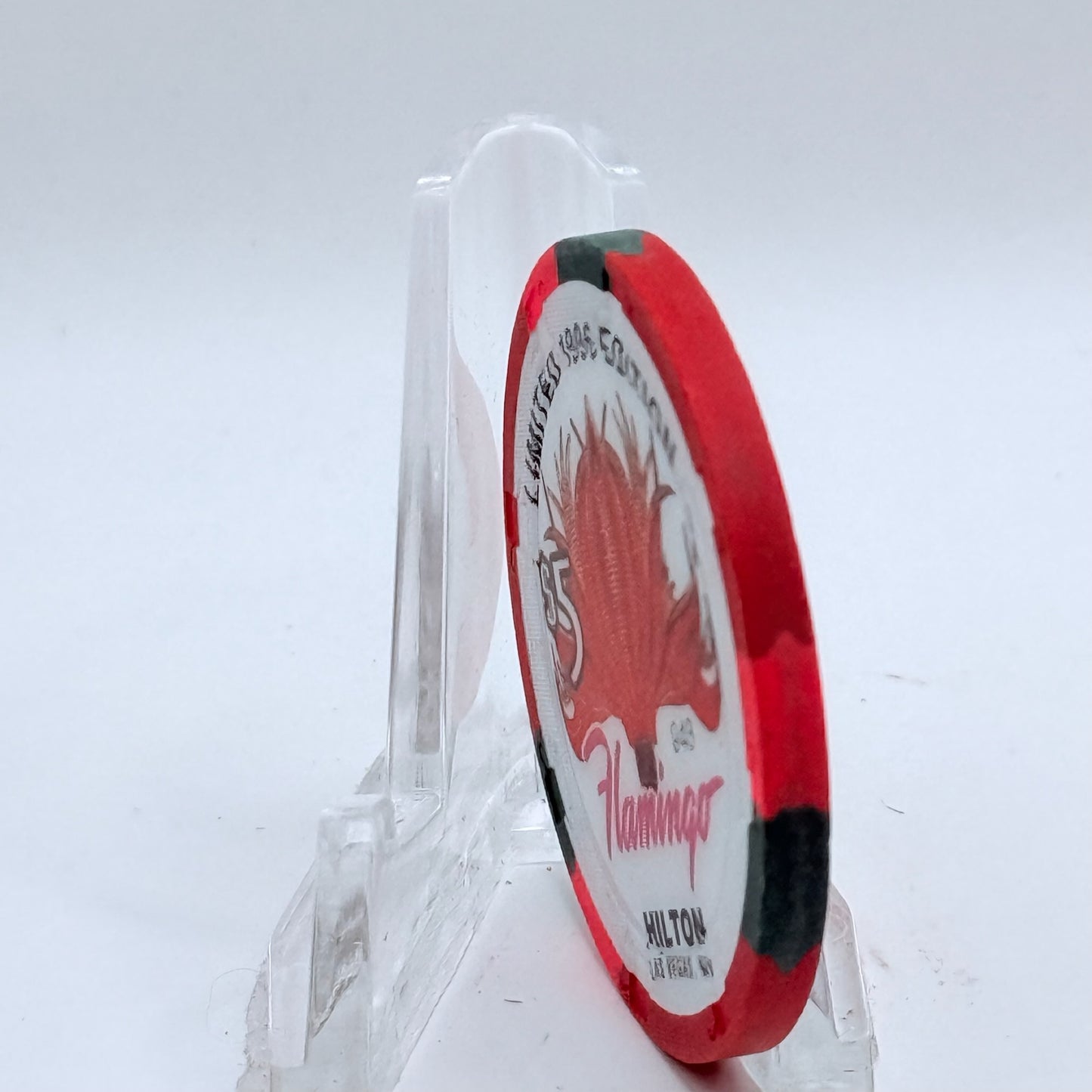 Flamingo Hilton Las Vegas Nevada 1996 '1966 Ford Thunderbird' Series 2 LE $5 Casino Chip N8269