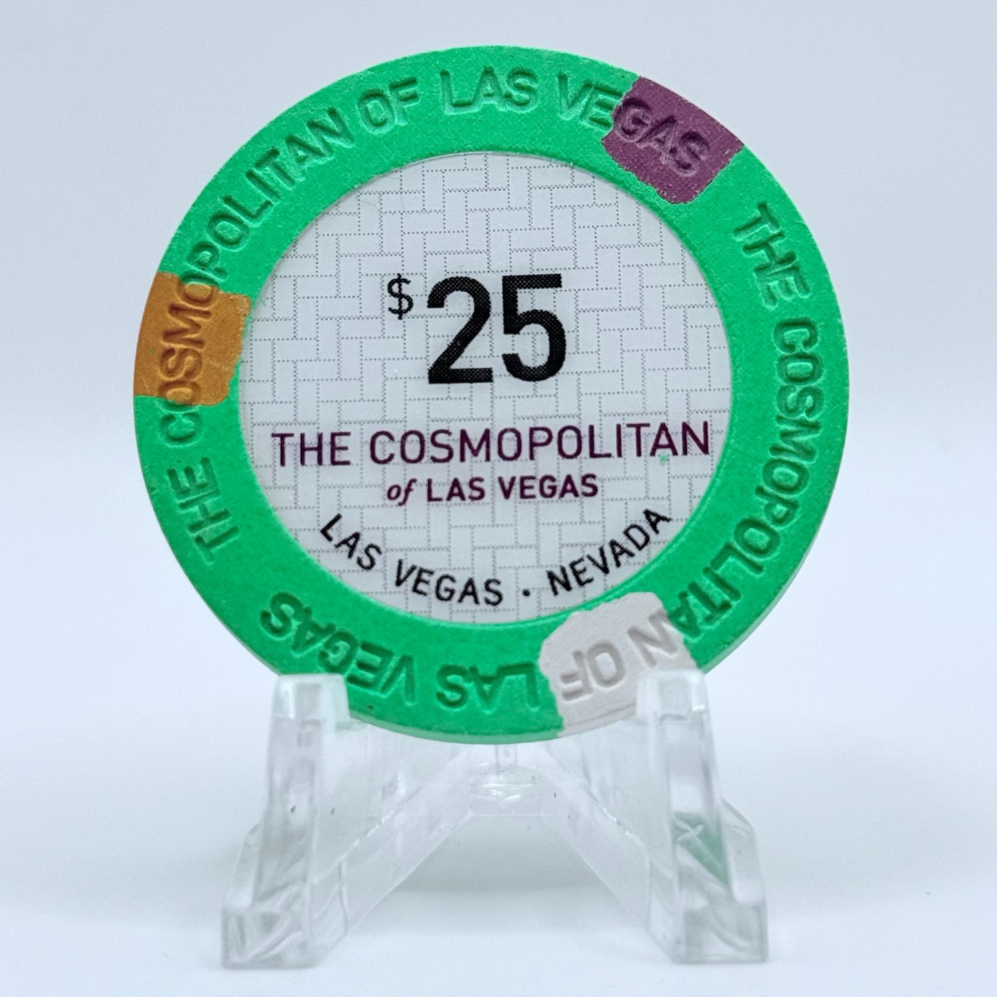 The Cosmopolitan Las Vegas Nevada 2010 $25 Casino Chip E9921