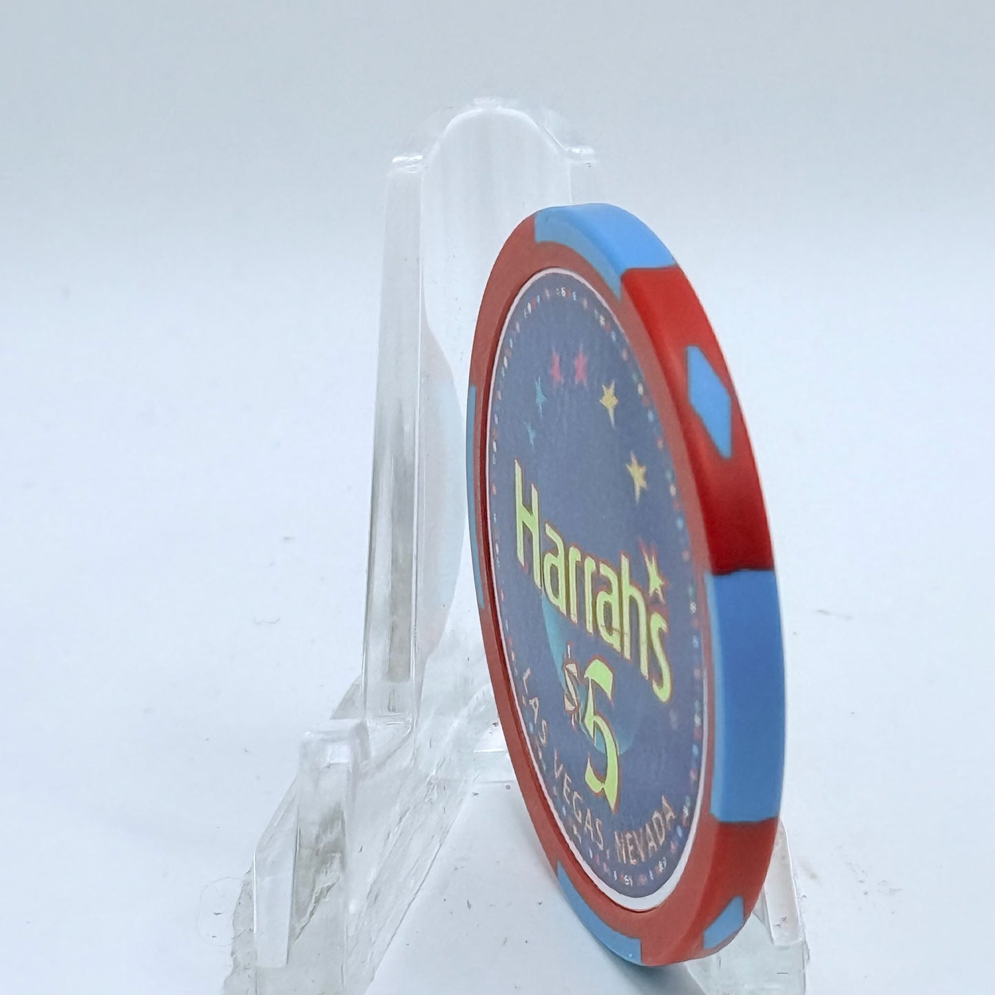 Harrah's Las Vegas Nevada 2003 'Year Of The Ram' LE $5 Casino Chip E0969