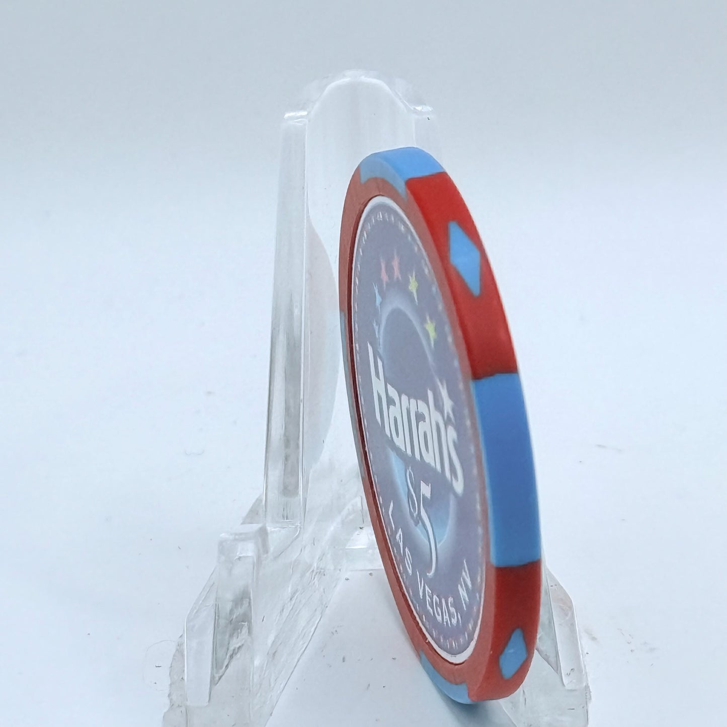 Harrah's Las Vegas Nevada 2003 'Big Game Day XXXVII' LE $5 Casino Chip E3344