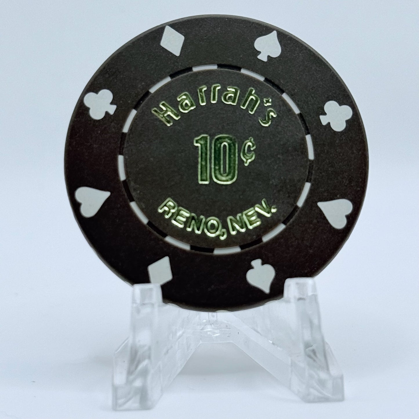 Harrah's Reno Nevada $0.10 Casino Chip N9874
