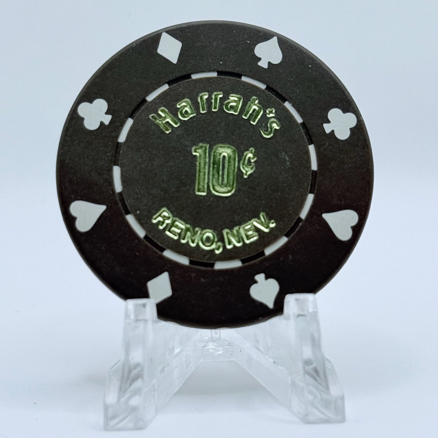 Harrah's Reno Nevada $0.10 Casino Chip N9874