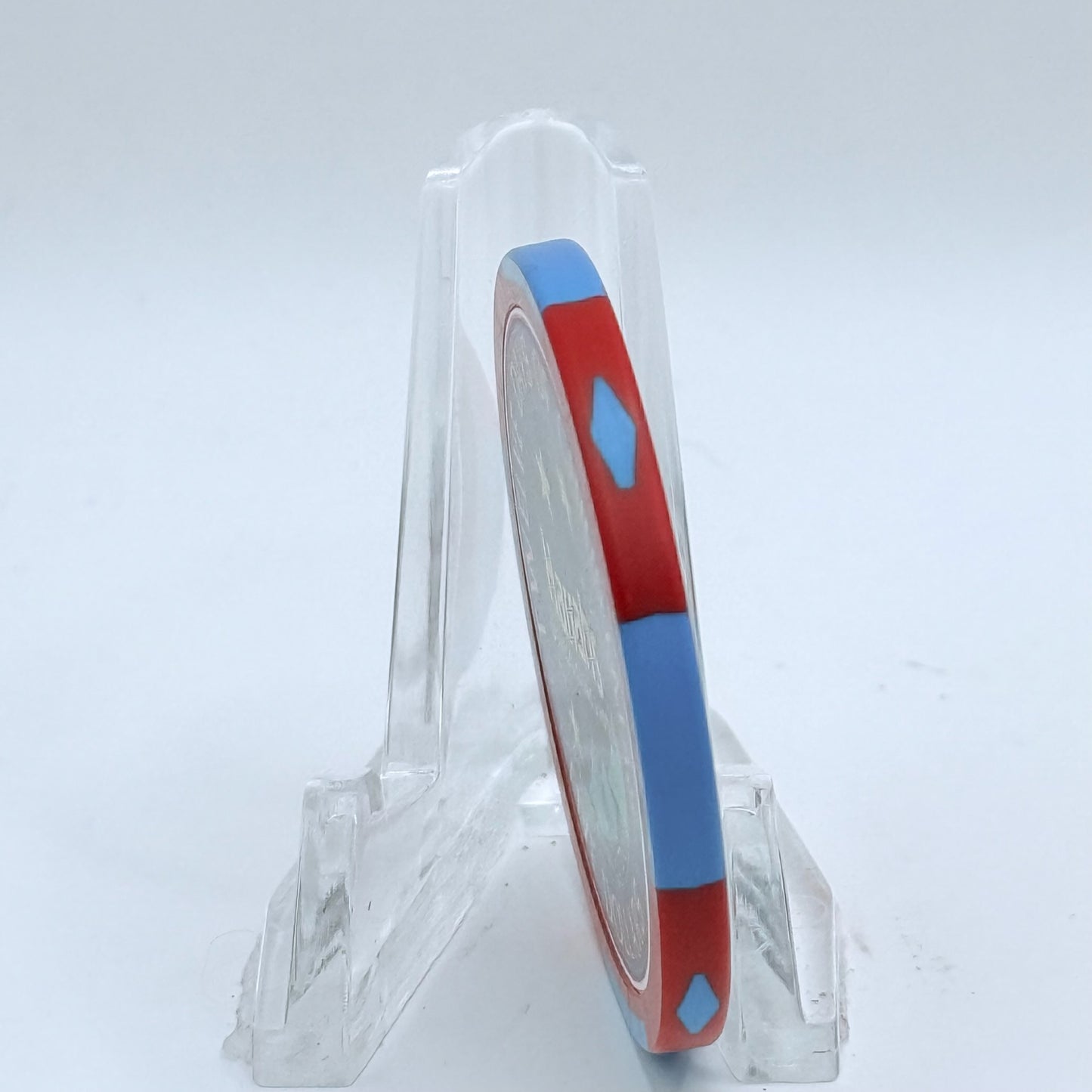 Harrah's Las Vegas Nevada 2002 'Ninth Day Of Christmas - Nine Ladies Dancing' LE $5 Casino Chip E0941