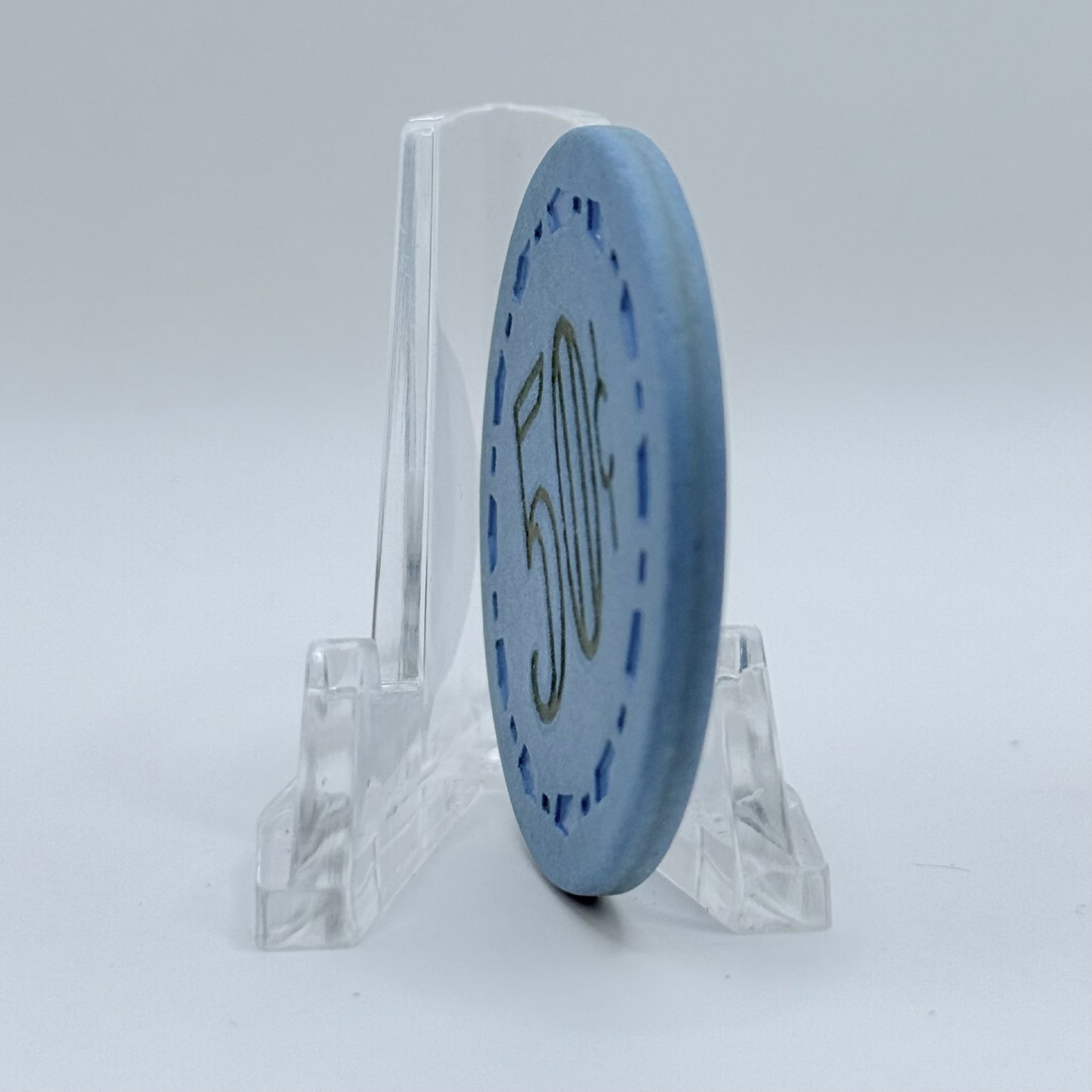 Silver Club (Karl's) Sparks Nevada LE $0.50 Casino Chip N6728