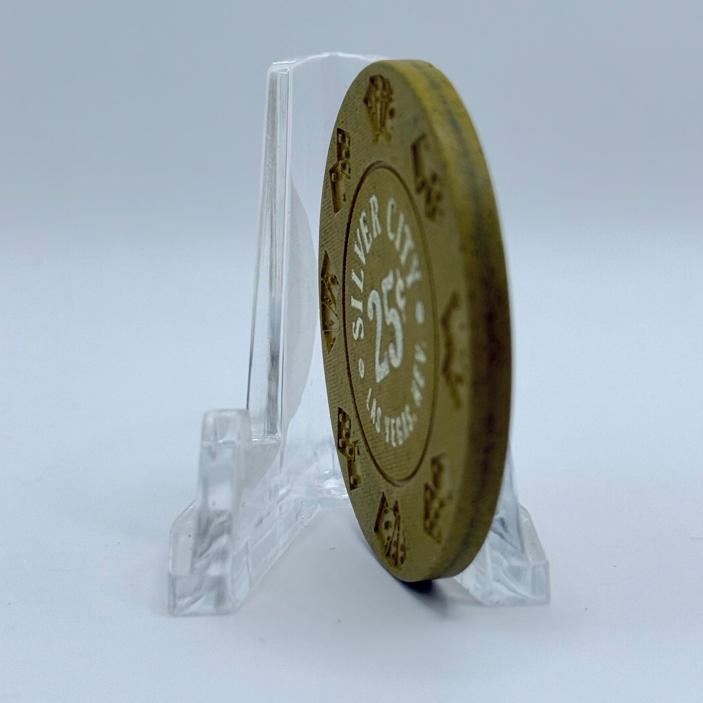 Silver City Las Vegas Nevada 1975 $0.25 Casino Chip N0999