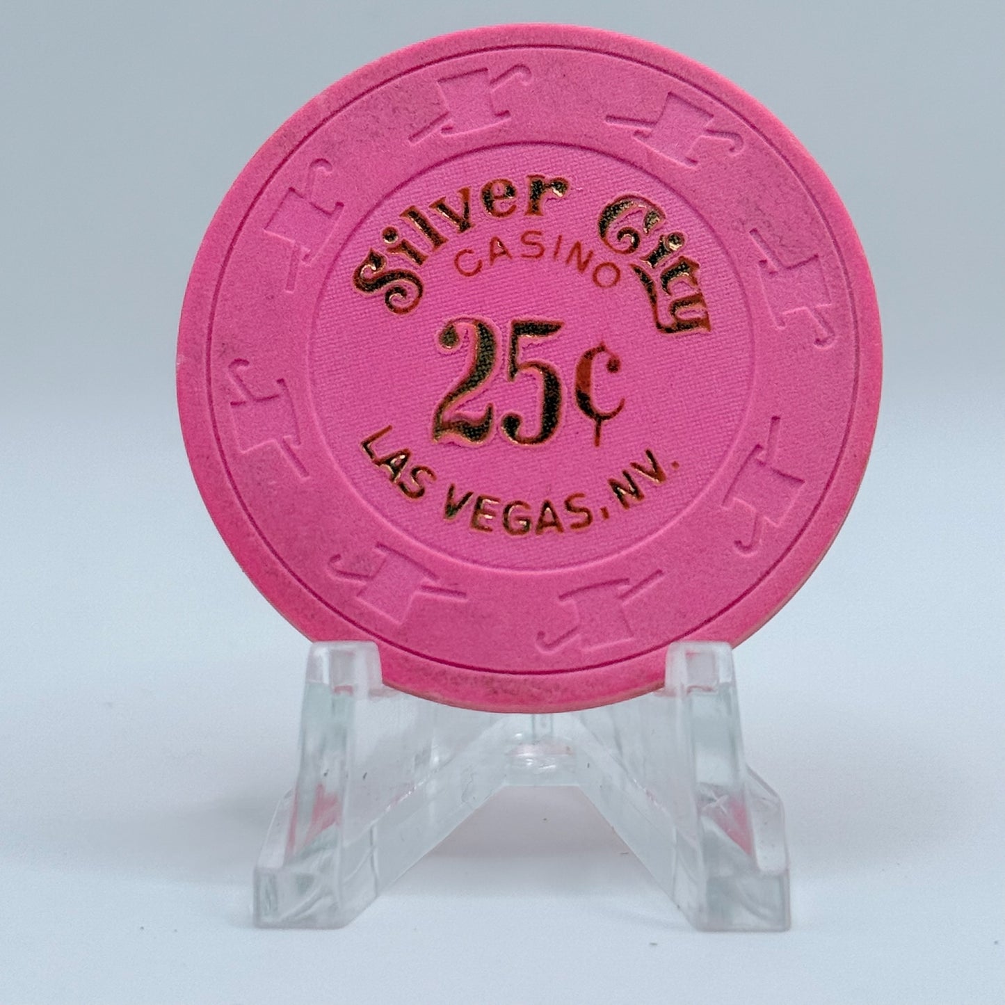 Silver City Las Vegas Nevada 1975 $0.25 Casino Chip V3395