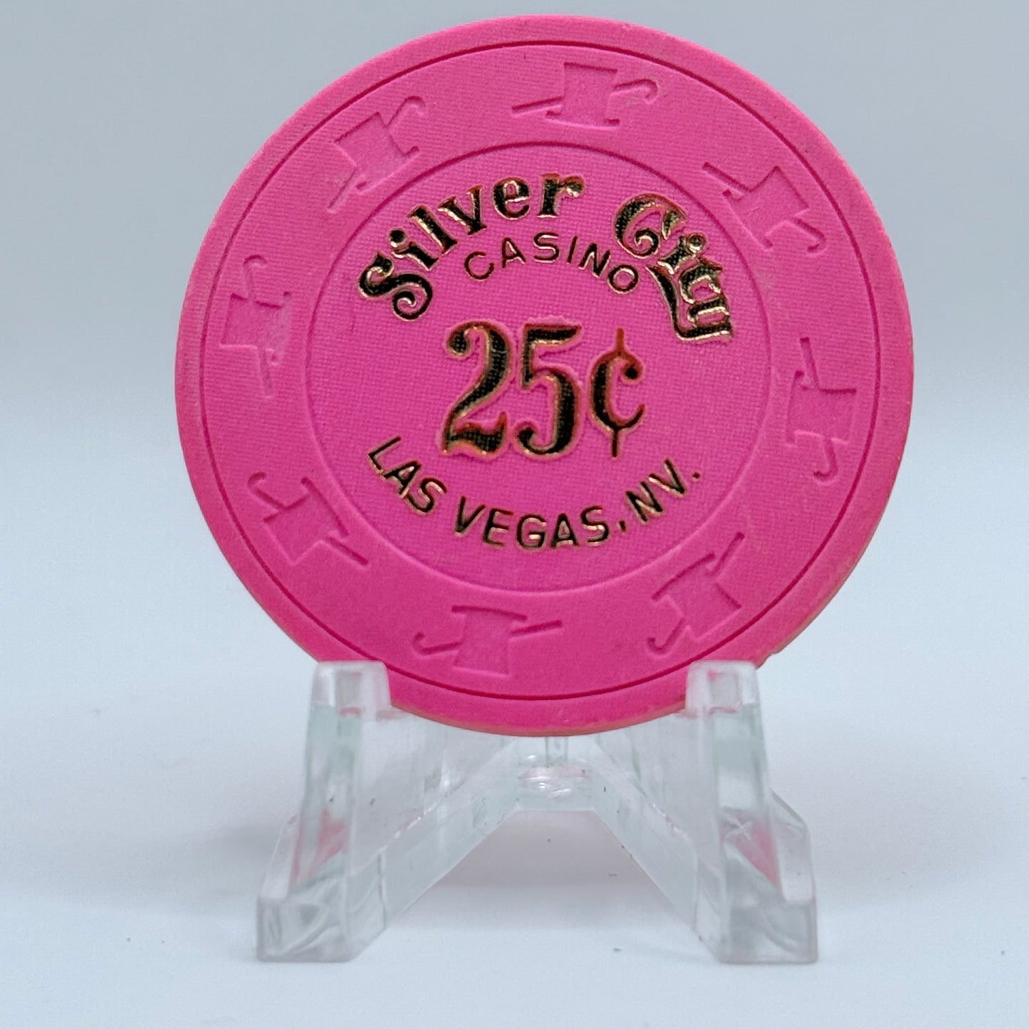 Silver City Las Vegas Nevada 1975 $0.25 Casino Chip V3395
