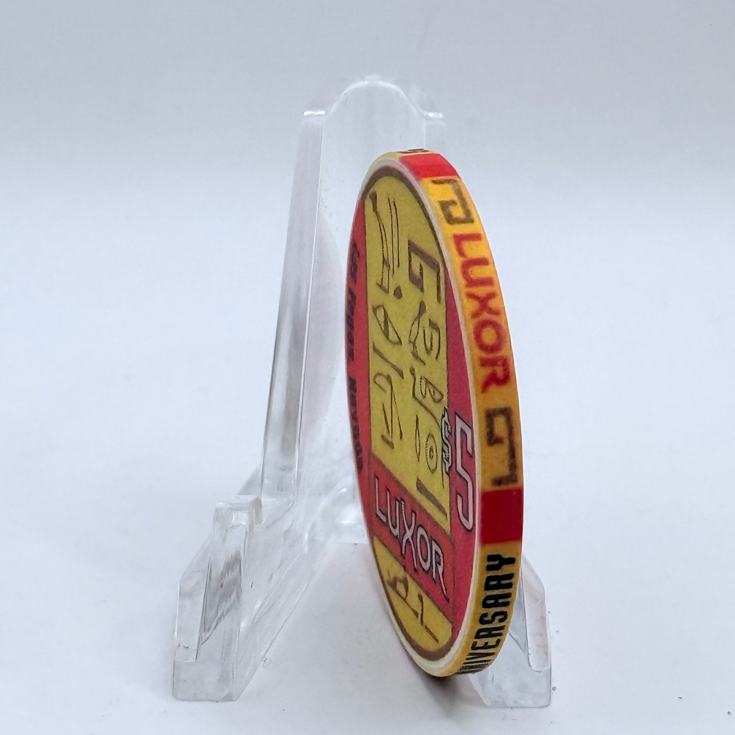 Luxor Las Vegas Nevada 1998 'Fifth Anniversary' LE $5 Casino Chip V2926