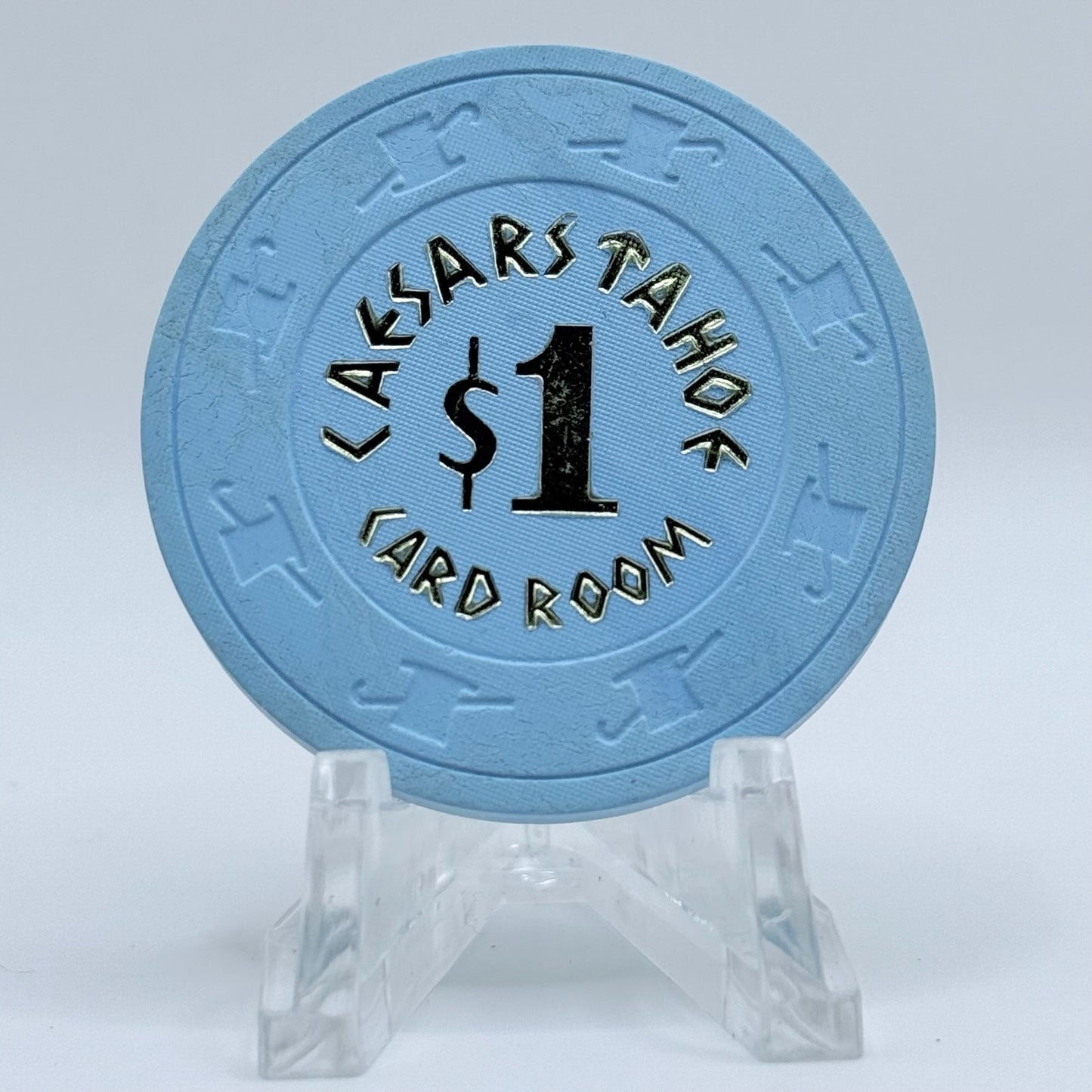 Caesars Tahoe Lake Tahoe Nevada $1 Casino Chip N2886.S