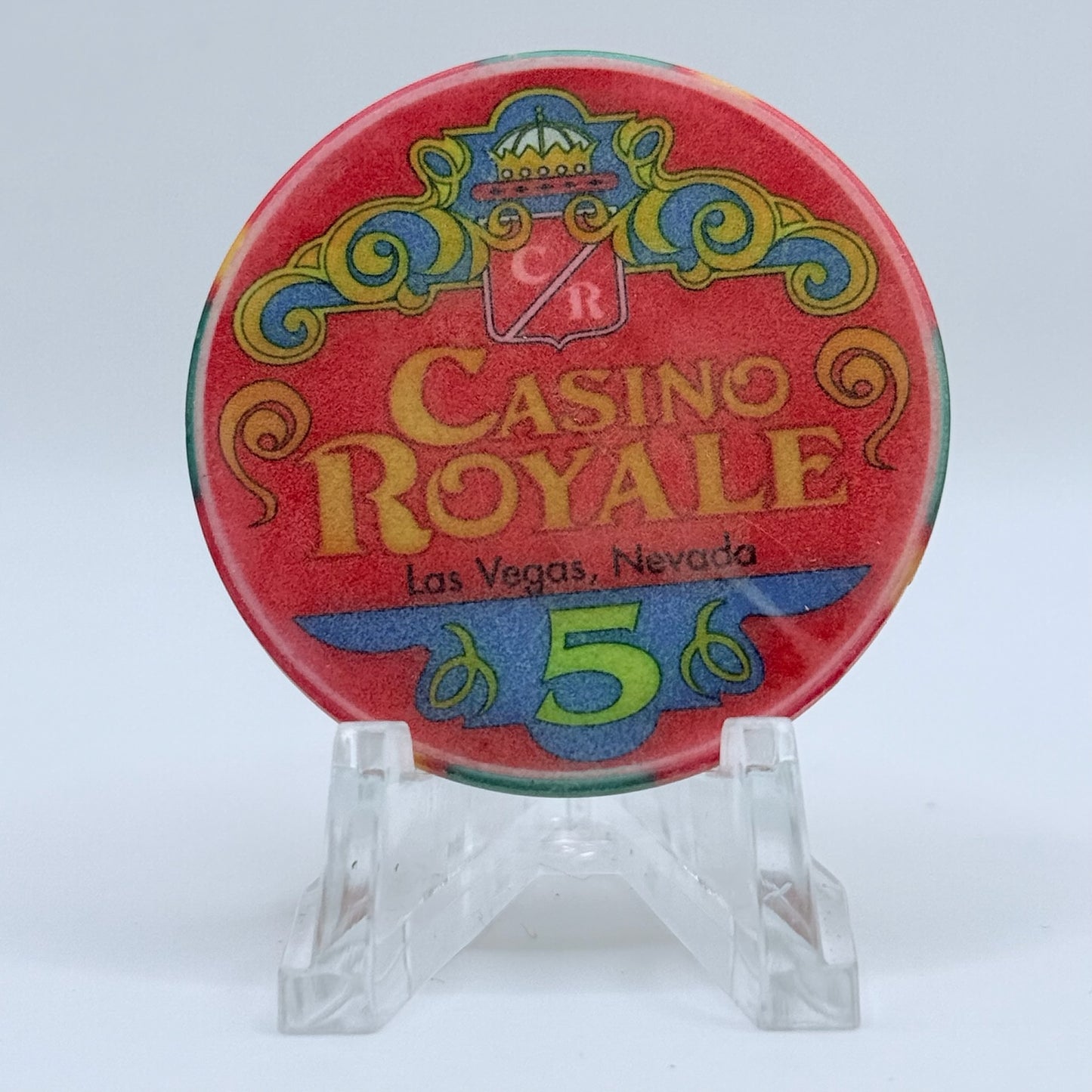Casino Royale Las Vegas Nevada 1998 $5 Casino Chip V2247