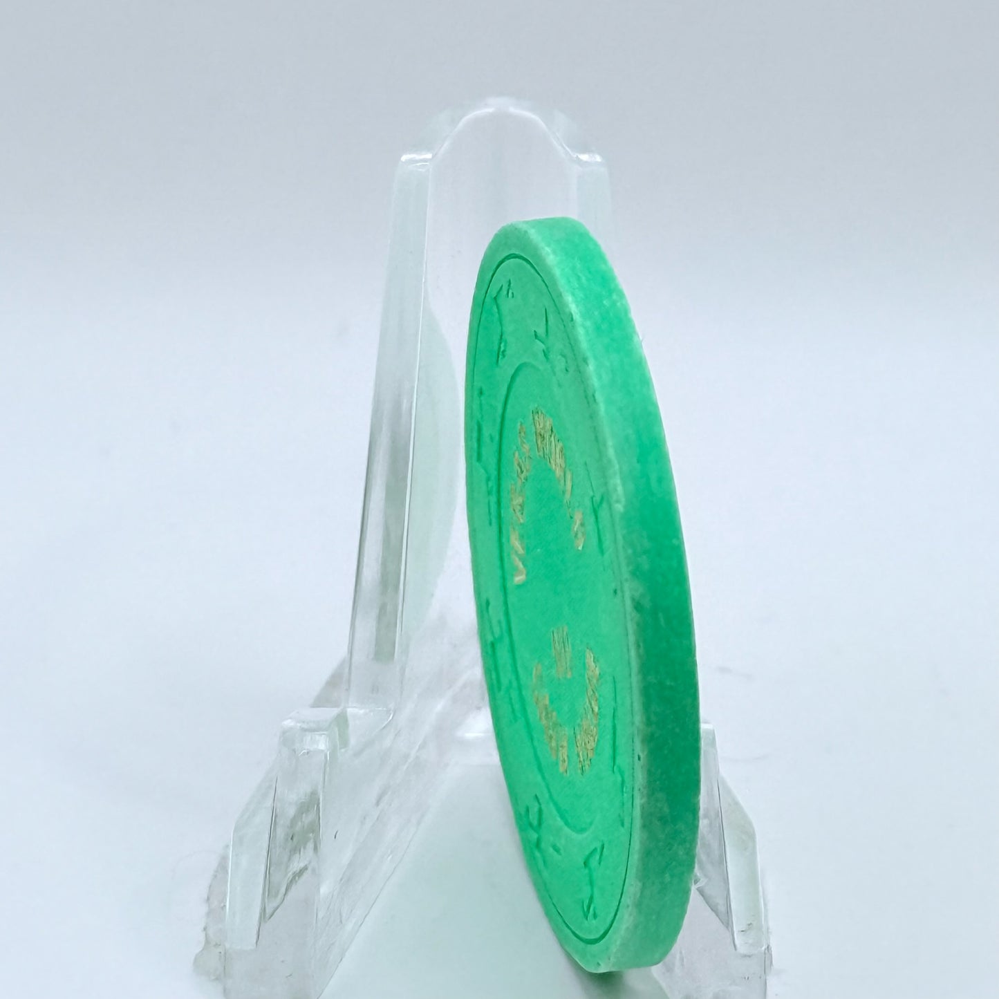 Vegas World Las Vegas Nevada 1980s 'Tournament Chip' $25 NCV Casino Chip N9256