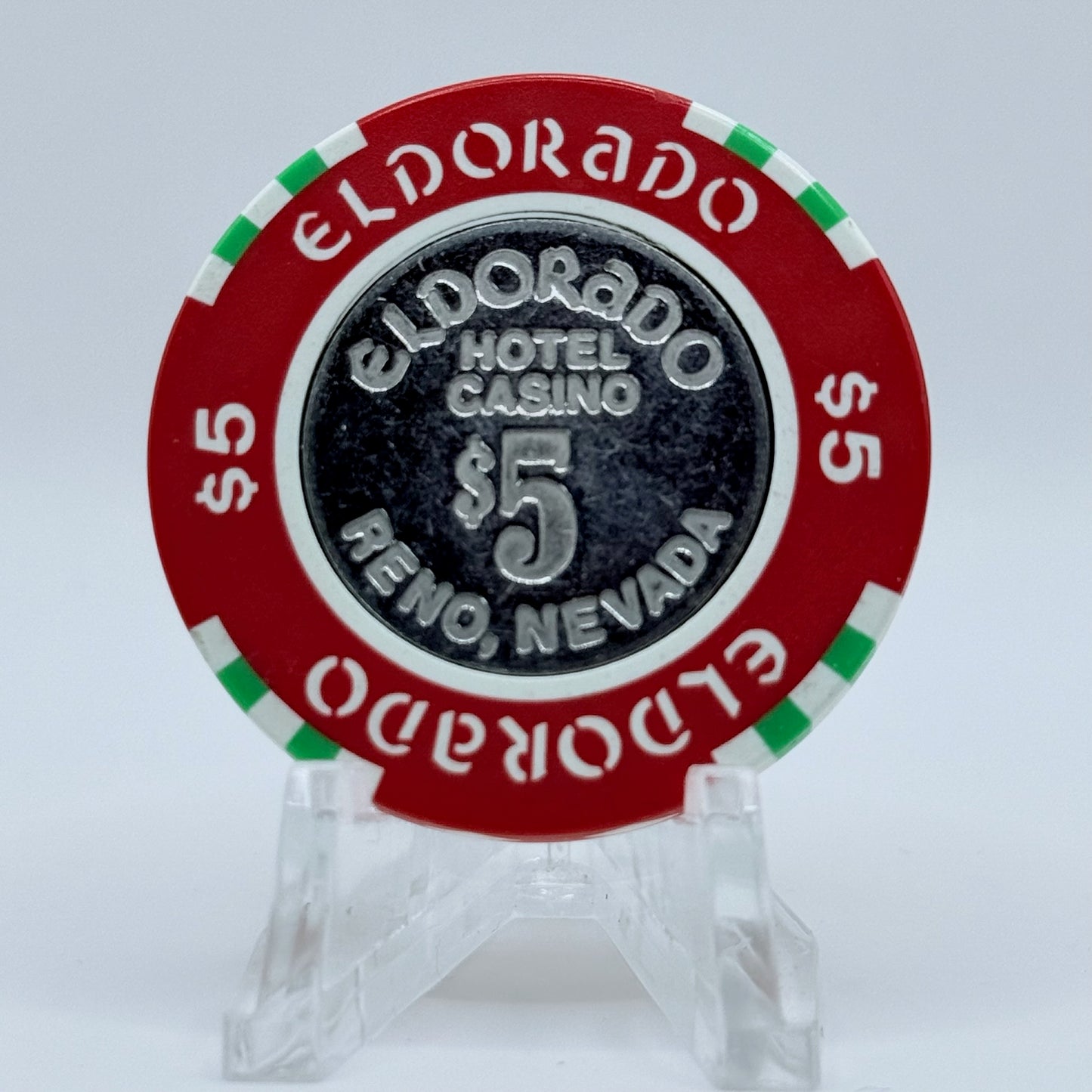 Eldorado Reno Nevada 1989 $5 Casino Chip N5058