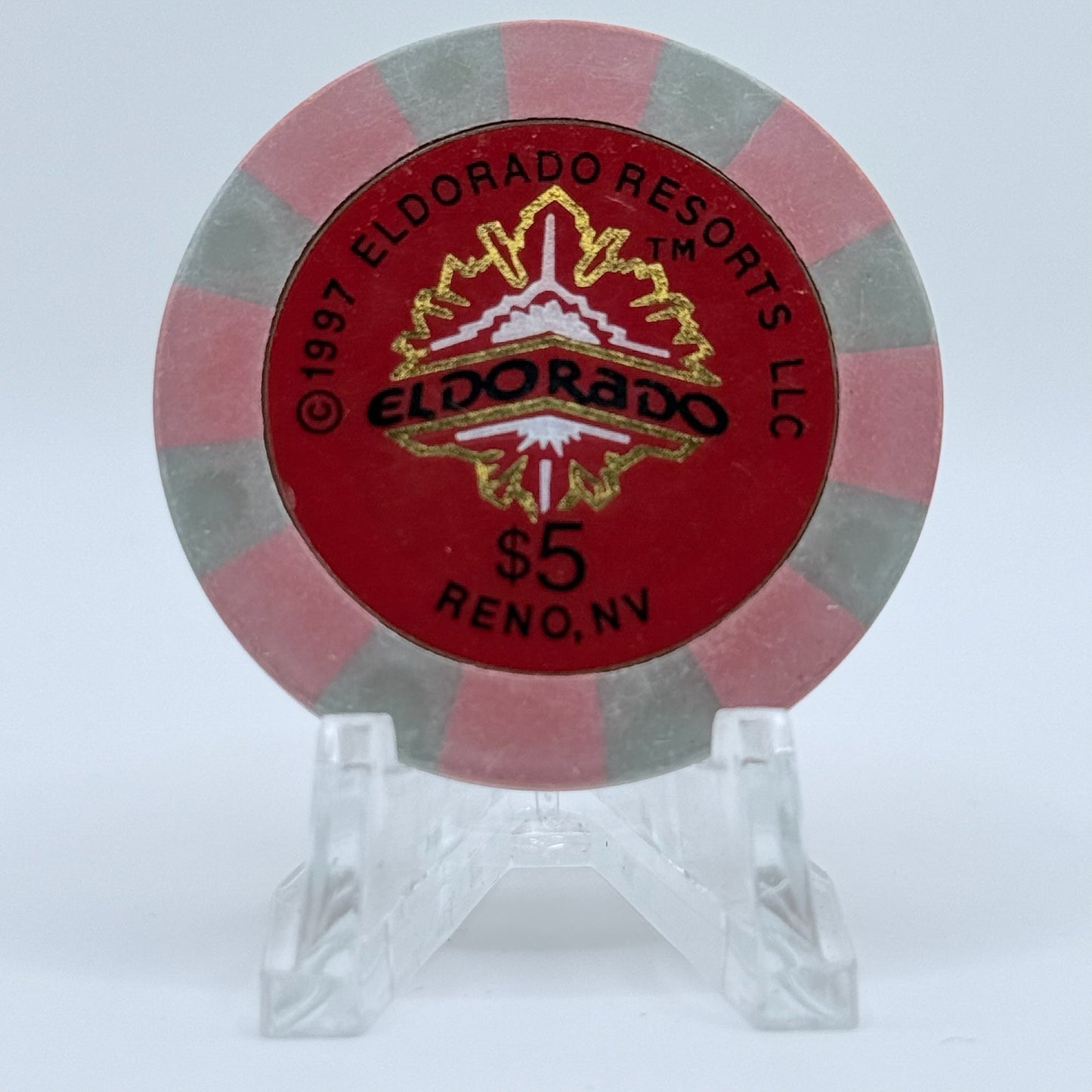Eldorado Reno Nevada 2003 $5 Casino Chip E0387