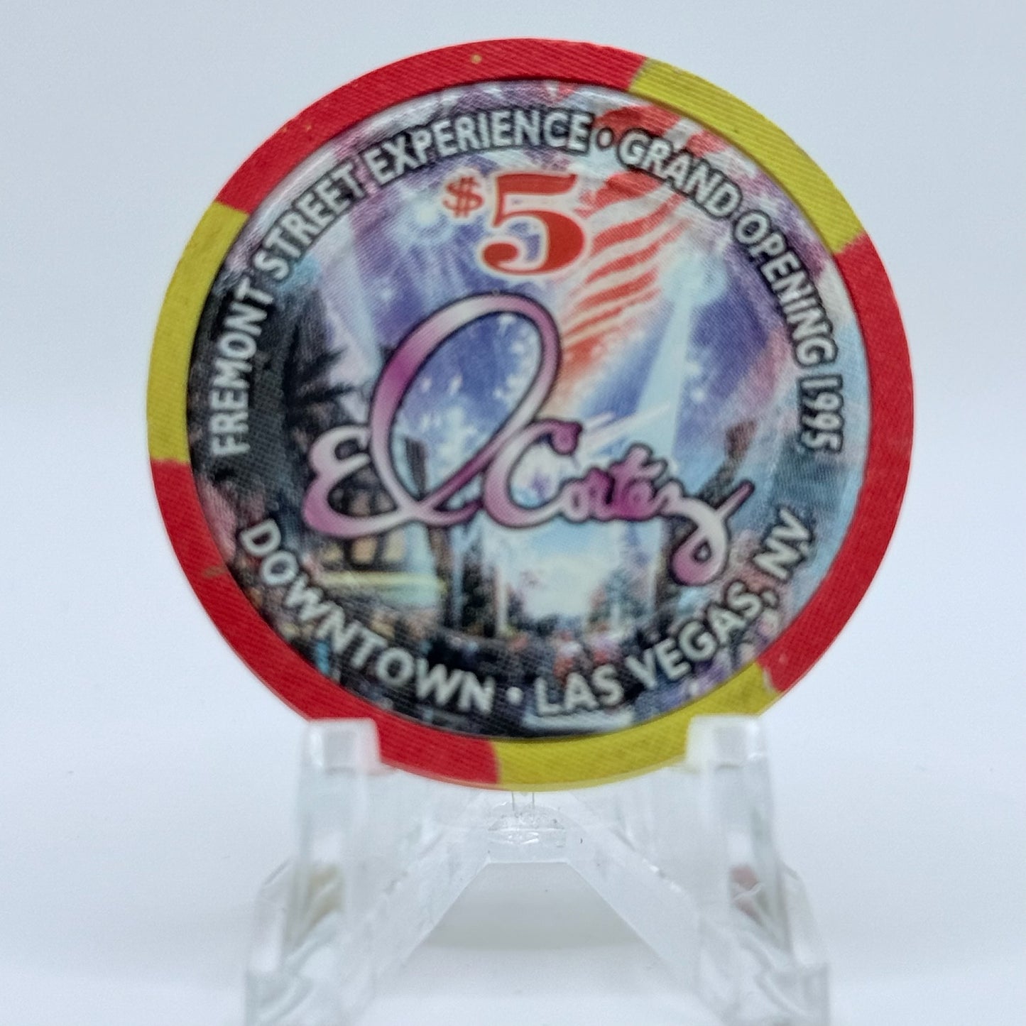 El Cortez Las Vegas Nevada 1995 LE $5 Casino Chip N2026