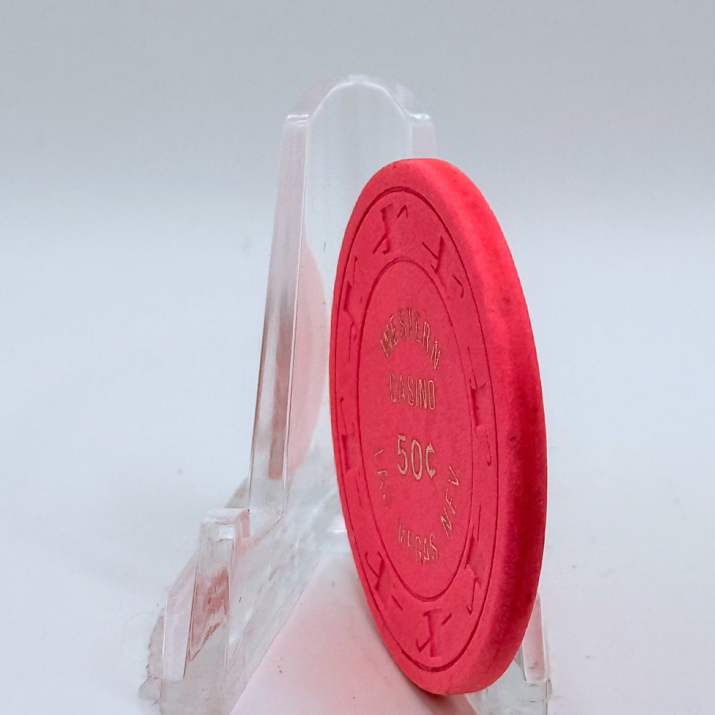 Western Las Vegas Nevada 1971 $0.50 Casino Chip N2295