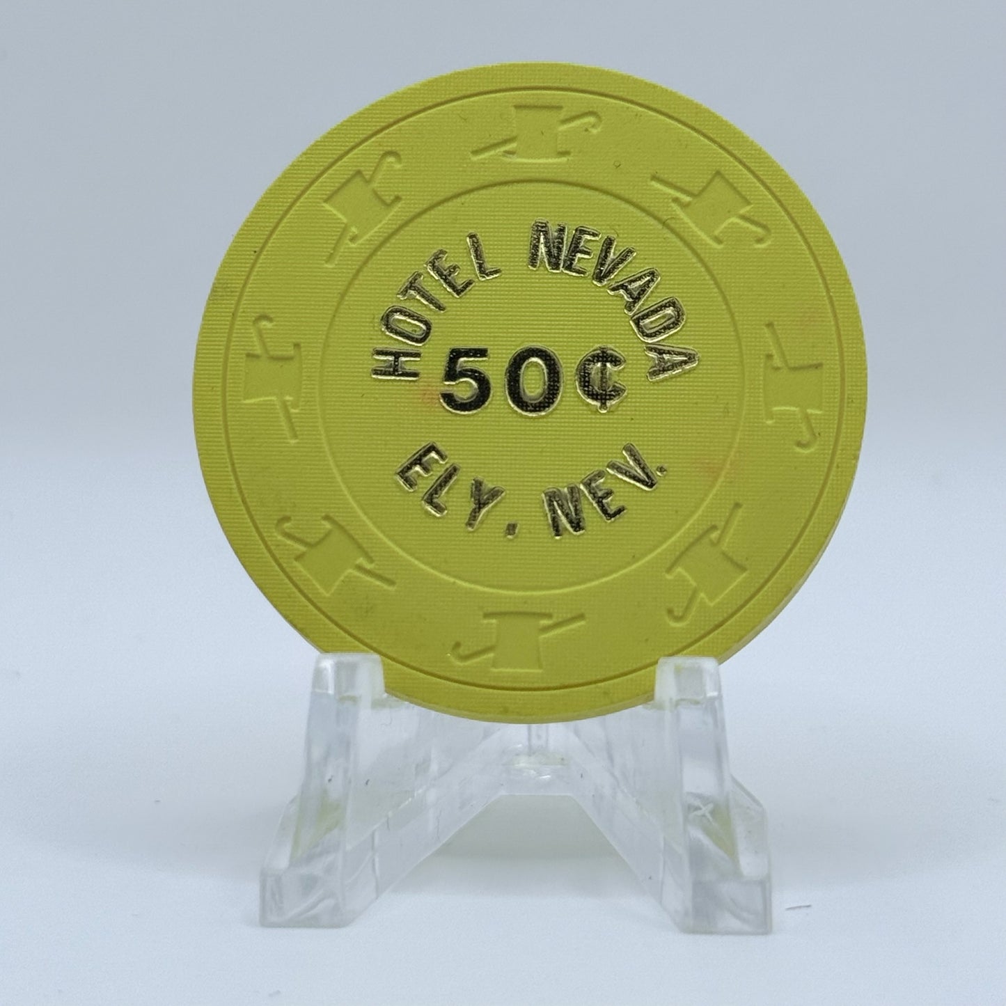Hotel Nevada Ely Nevada 1987 $0.50 Casino Chip N3046