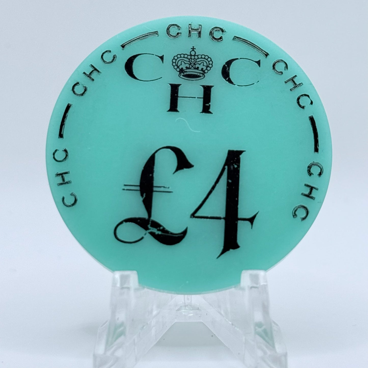 Curzon House Club London United Kingdom £4 Casino Chip CZO004