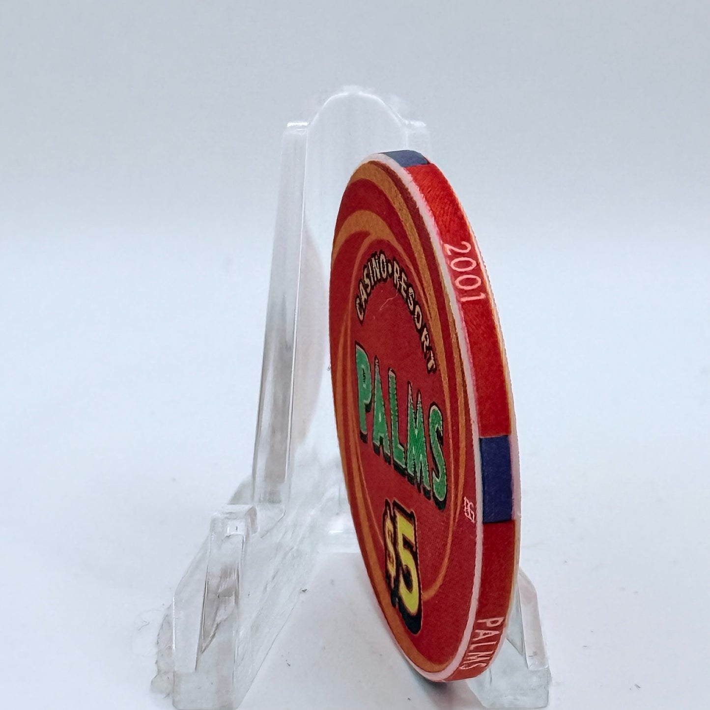 Palms Casino Resort Las Vegas Nevada 2001 'Ace' Series 16 LE $5 Casino Chip V9433