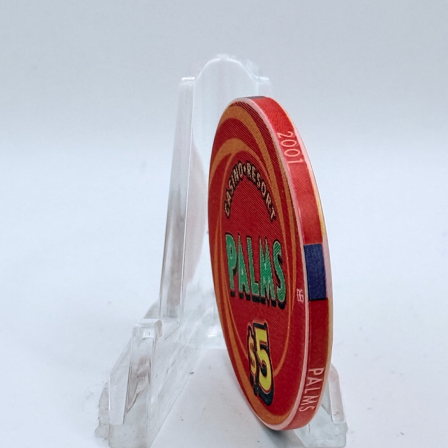 Palms Casino Resort Las Vegas Nevada 2001 'King' Series 16 LE $5 Casino Chip V9437