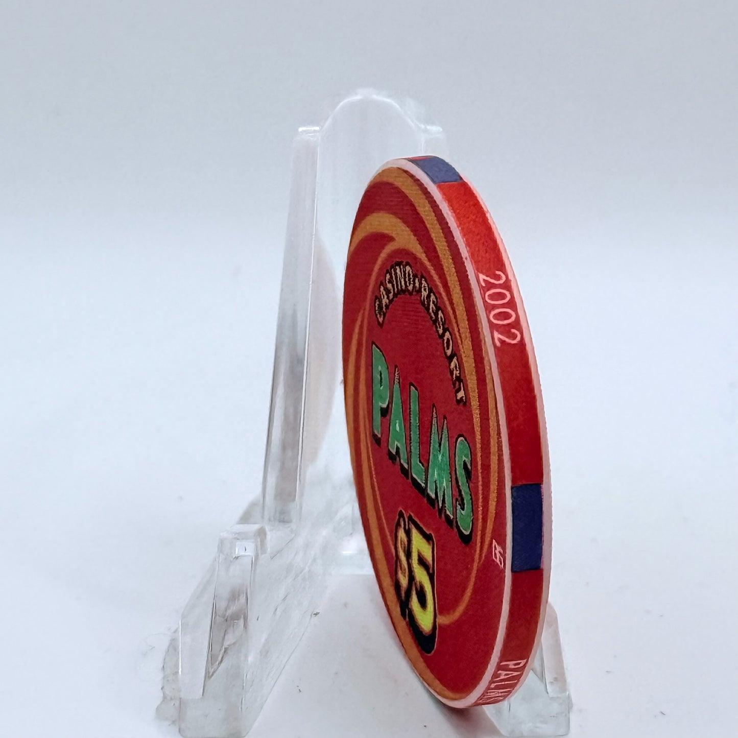 Palms Casino Resort Las Vegas Nevada 2002 'Ace' Series 17 LE $5 Casino Chip V9434