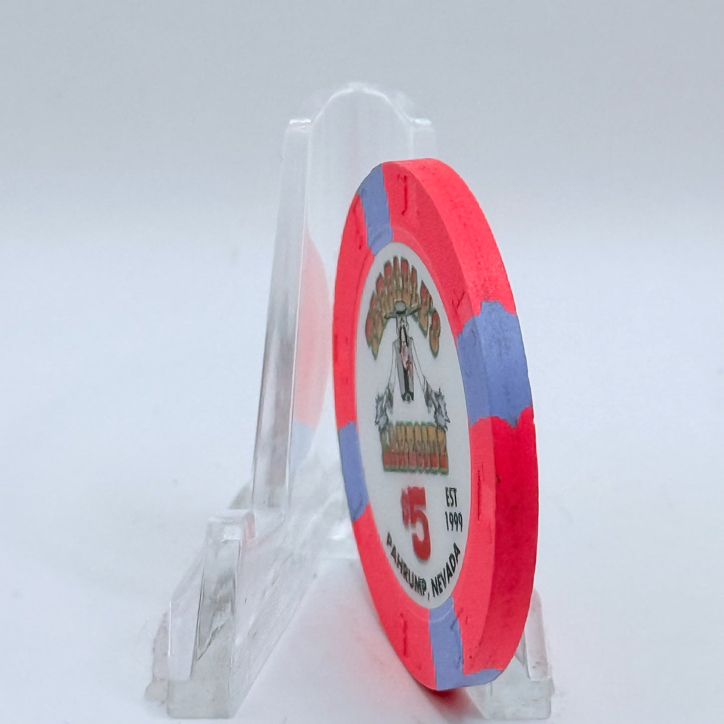 Terrible's Lakeside Casino Pahrump Nevada 1999 $5 Casino Chip V3500