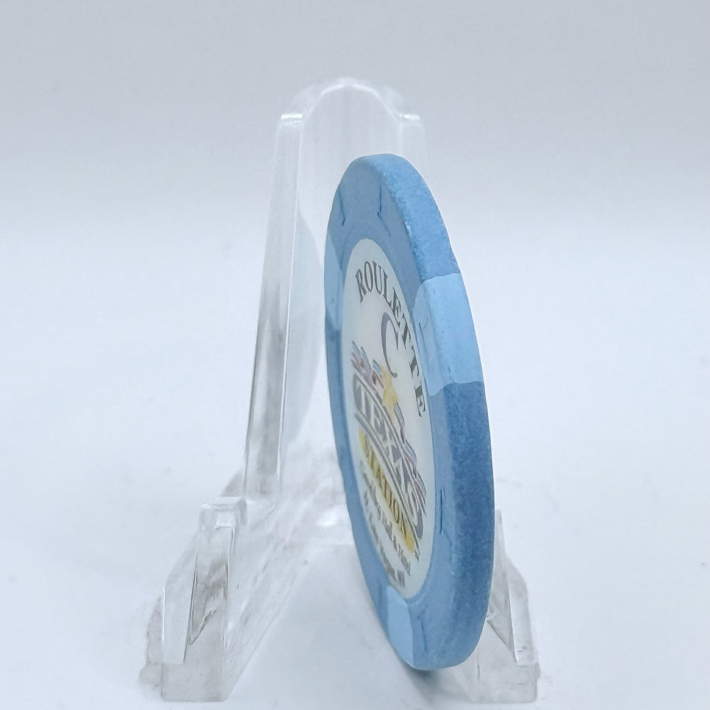 Texas Station N. Las Vegas Nevada 2003 Series 203 Roulette Casino Chip E2751