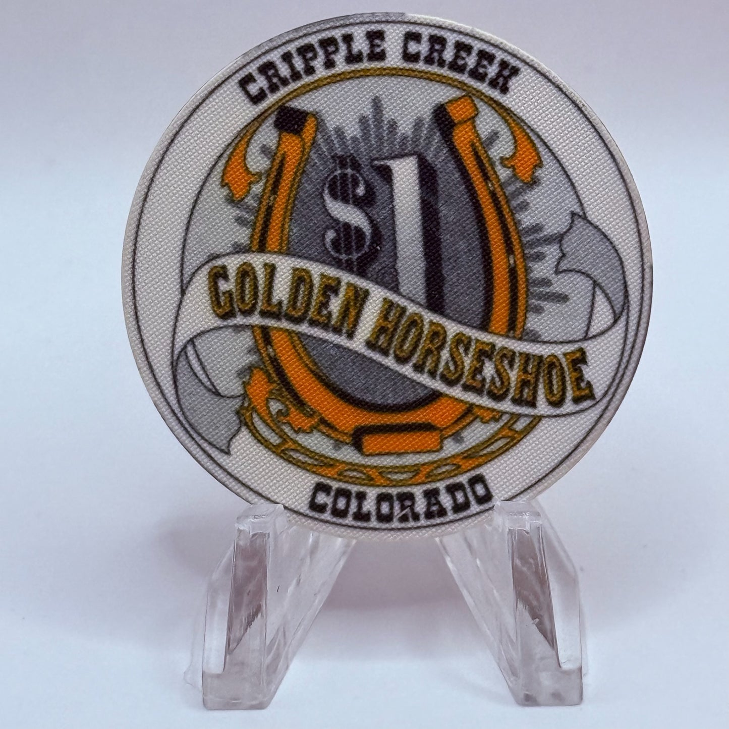 Golden Horseshoe Cripple Creek Colorado 1992 Series 1 $1 Casino Chip