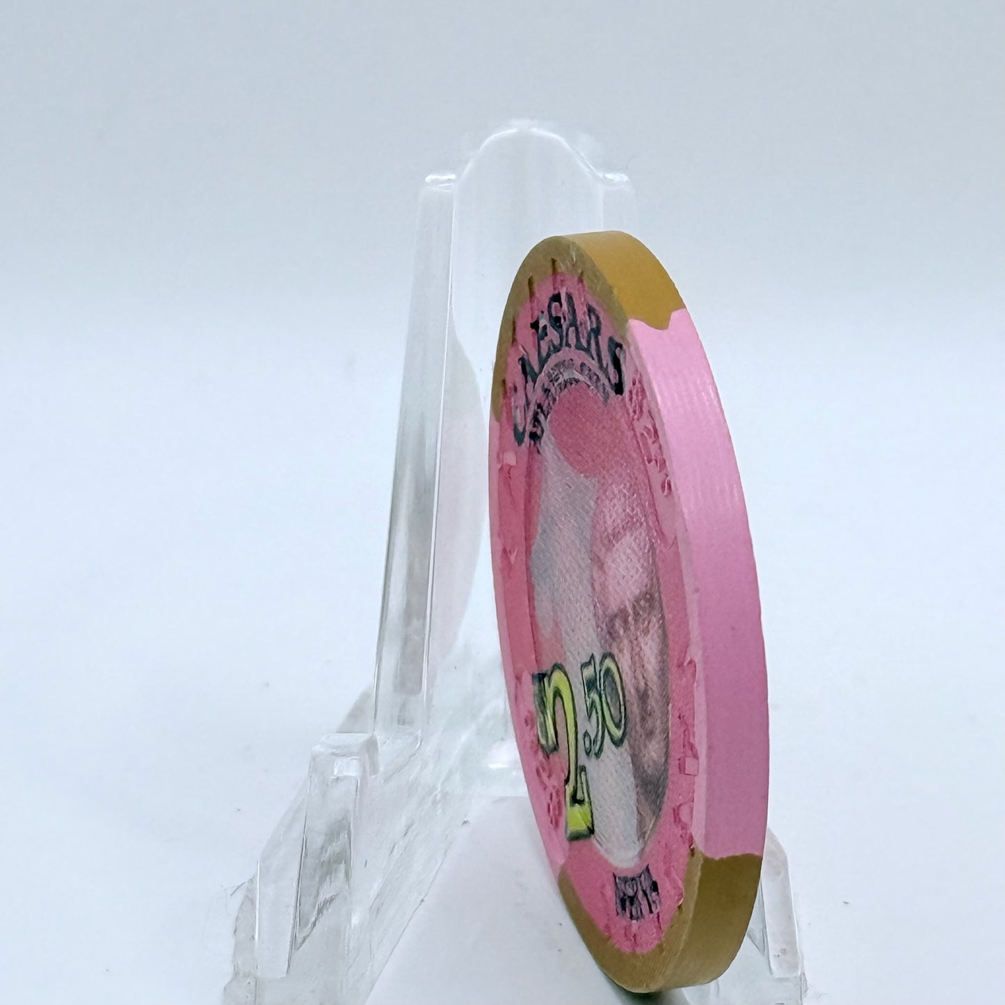 Caesars Atlantic City New Jersey $2.50 Casino Chip