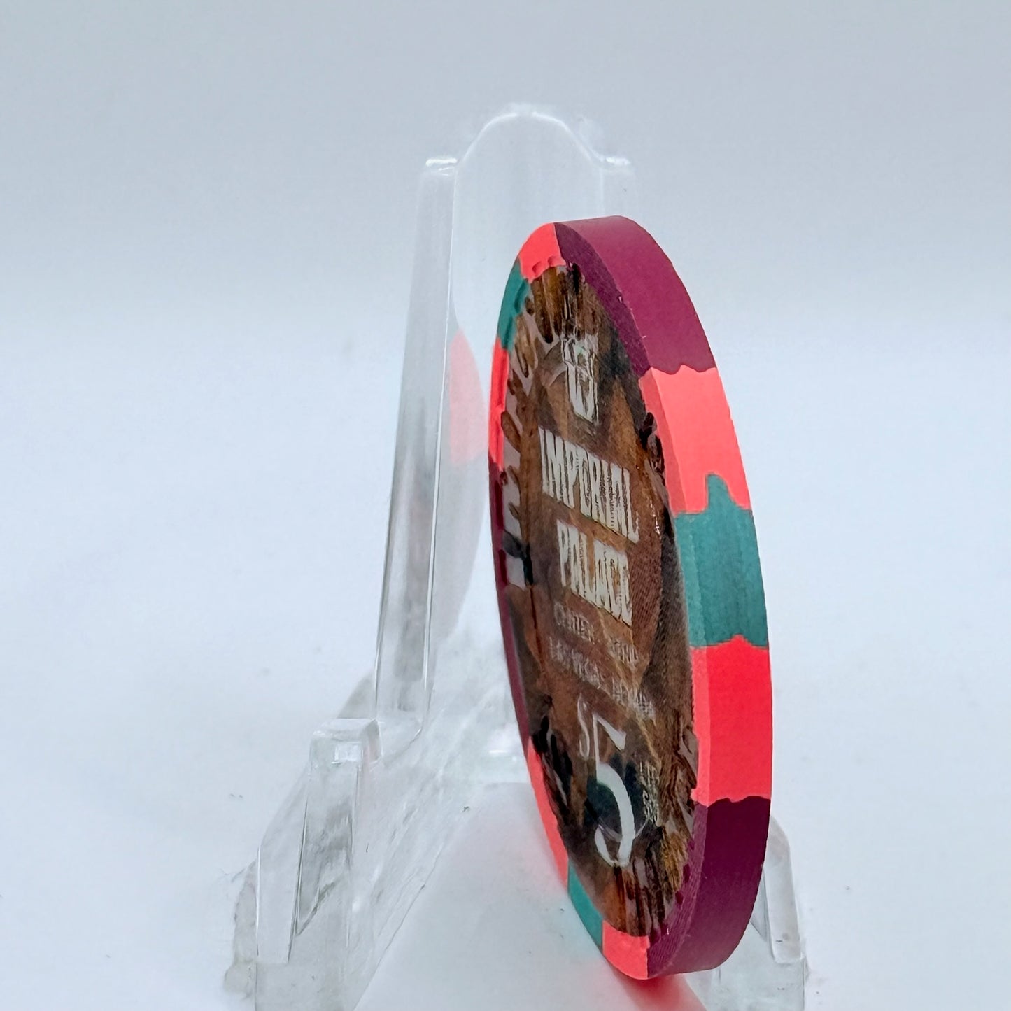 Imperial Palace Las Vegas Nevada 2006 'Thanksgiving' LE $5 Casino Chip E5759