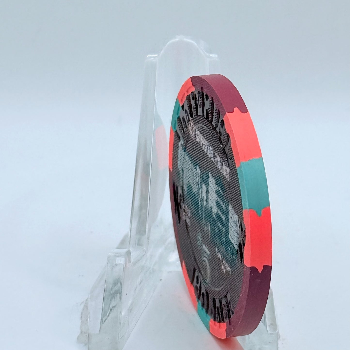 Imperial Palace Las Vegas Nevada 2006 'Auto Collections 25th Anniversary Black' LE $5 Casino Chip E5796