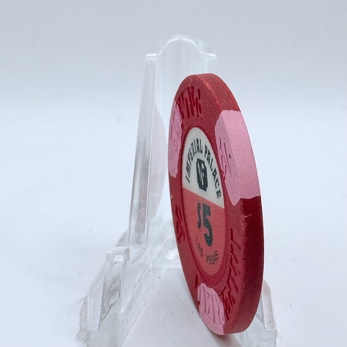 Imperial Palace Las Vegas Nevada 1980 $5 Casino Chip N7154