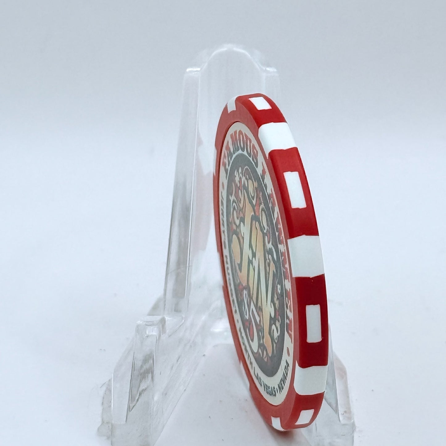 Jerry's Nugget N. Las Vegas Nevada 1997 'Famous Lawmen - Wild Bill Hickok' LE $5 Casino Chip V3158