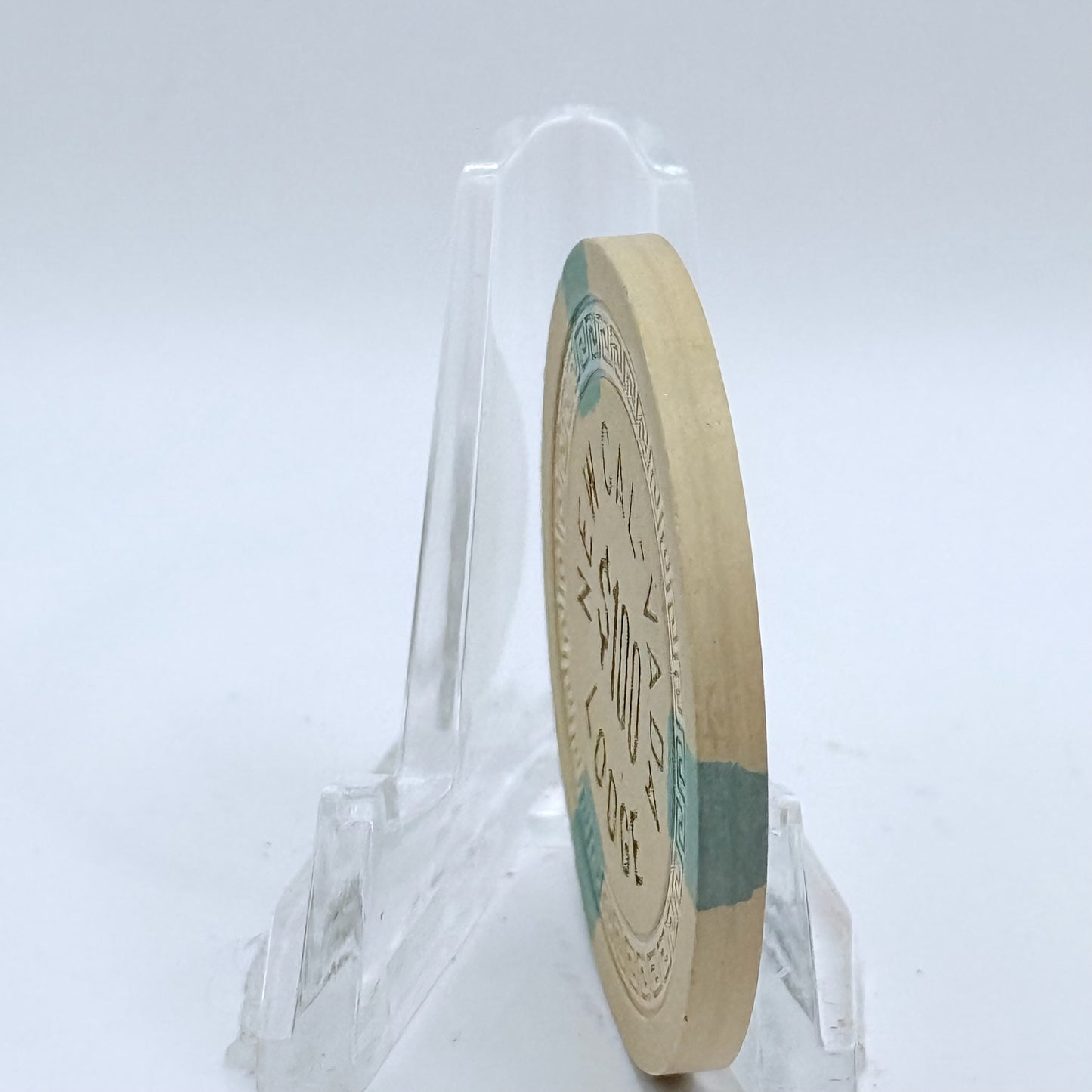 New Cal-Vada Lodge Lake Tahoe Nevada 1951 $100 Casino Chip N7047