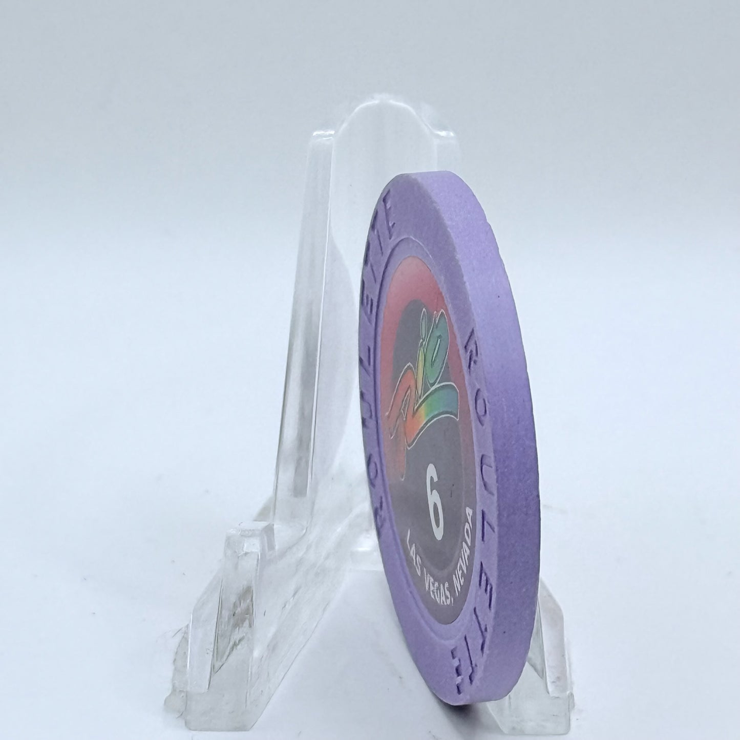 Rio Las Vegas Nevada 2002 Series 206 Roulette Casino Chip V9612