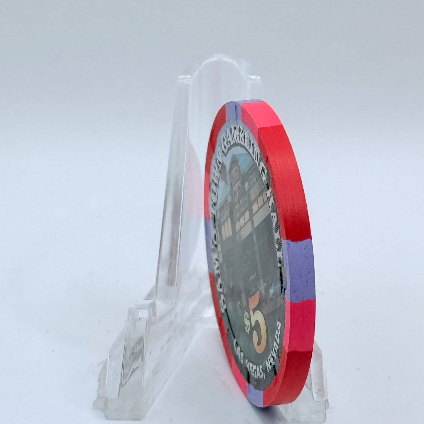 Sam's Town Las Vegas Nevada 2008 'Rodeo 50 ' LE $5 Casino Chip E8341