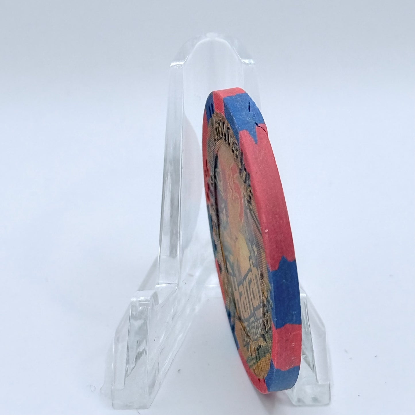 Harrah's Las Vegas Nevada 1995 'Football' LE $5 Casino Chip N4726