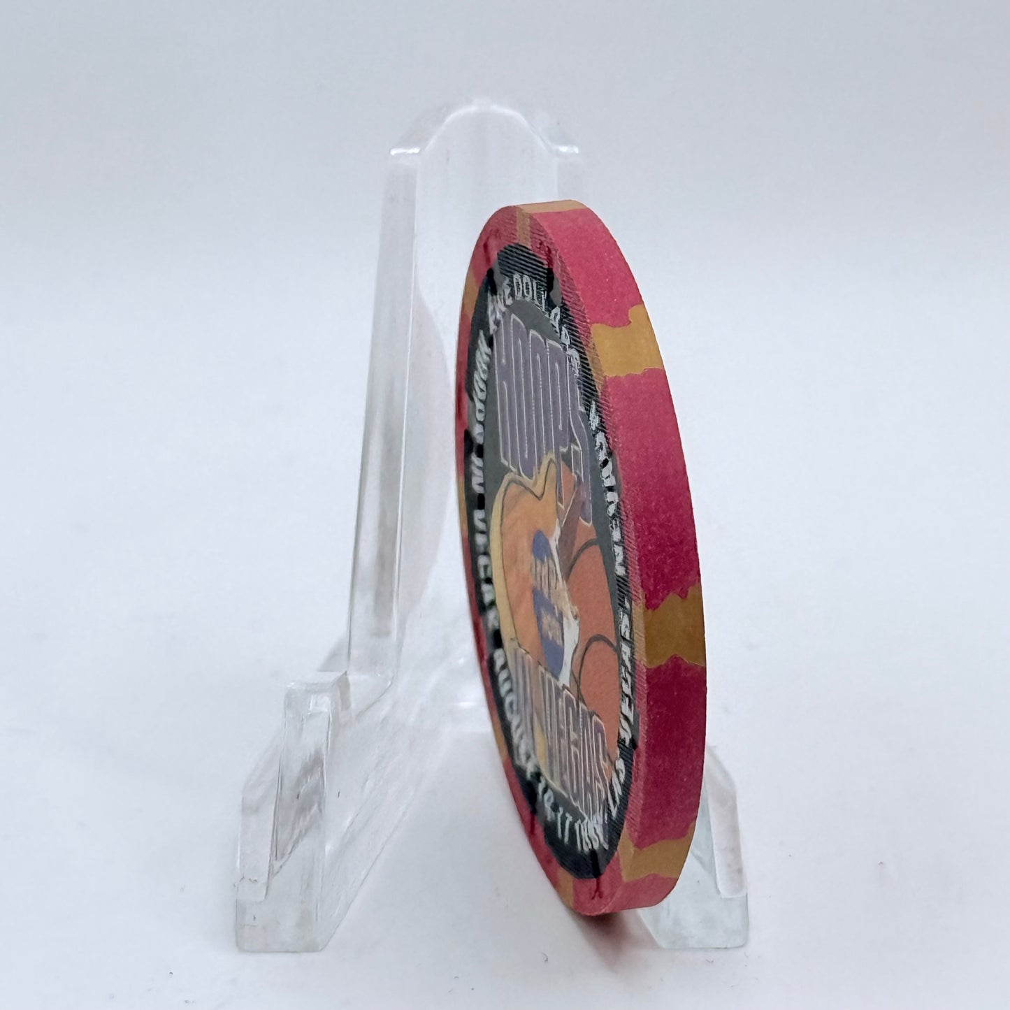 Hard Rock - Las Vegas Las Vegas Nevada 1998 'Hoops In Vegas' LE $5 Casino Chip V2666