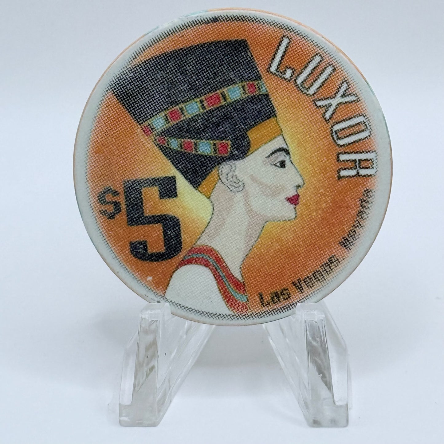 Luxor Las Vegas Nevada 1993 $5 Casino Chip N0664.1 - Smooth