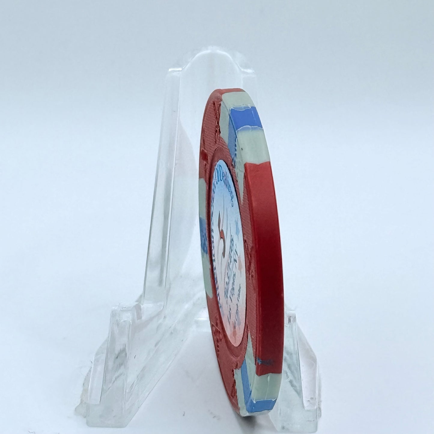 American School of Dealing Las Vegas Nevada 2008 'Grand Opening' $5 NCV Casino Chip D0478