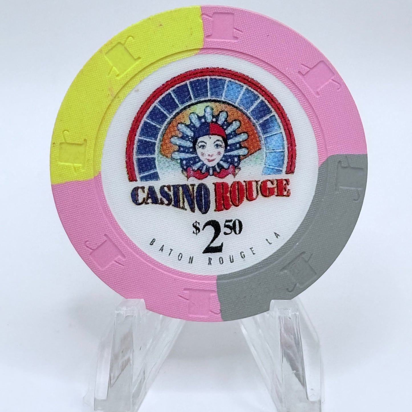 Casino Rouge Baton Rouge Louisiana $2.50 Casino Chip