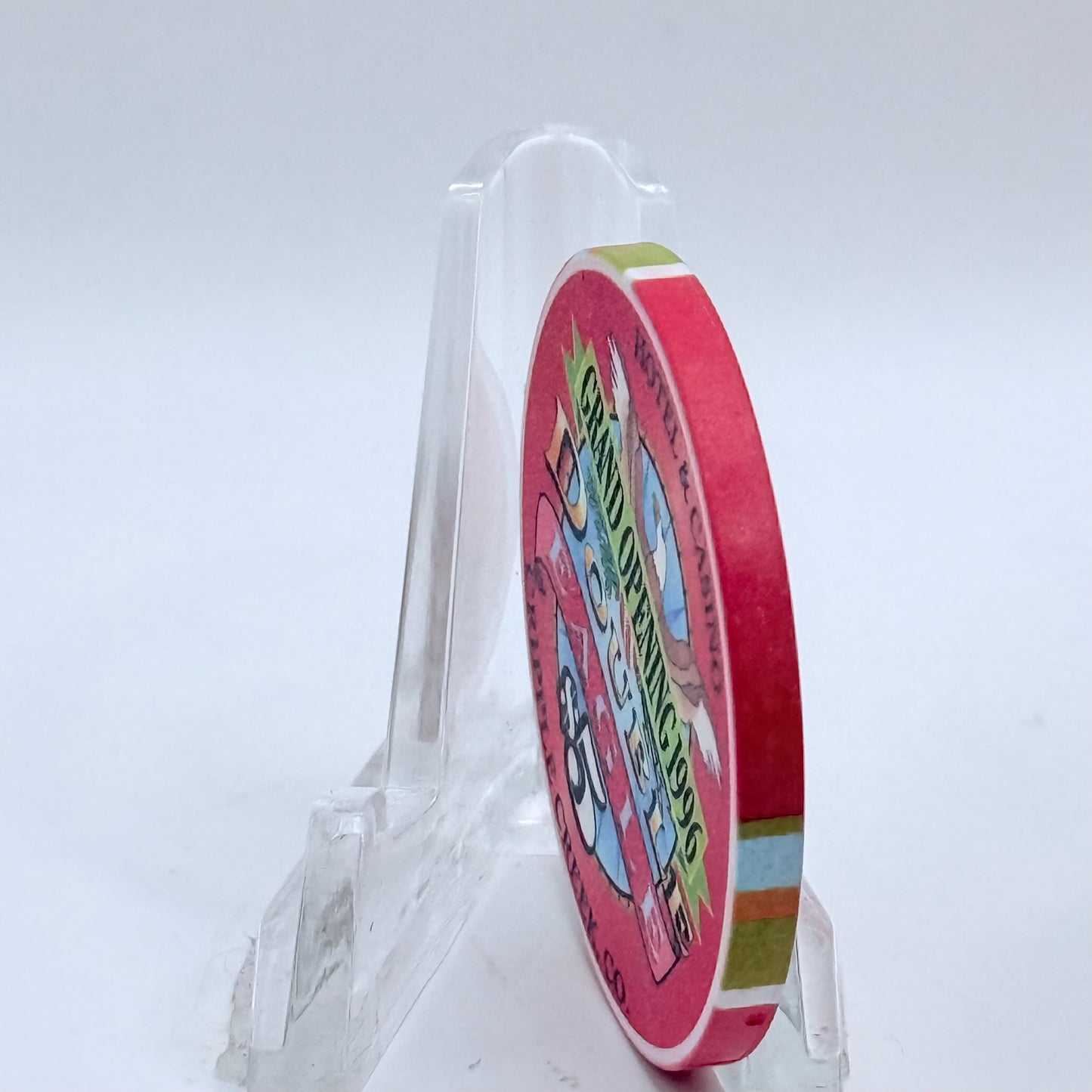 Double Eagle Hotel & Casino Cripple Creek Colorado 1996 'Grand Opening' LE $5 Casino Chip